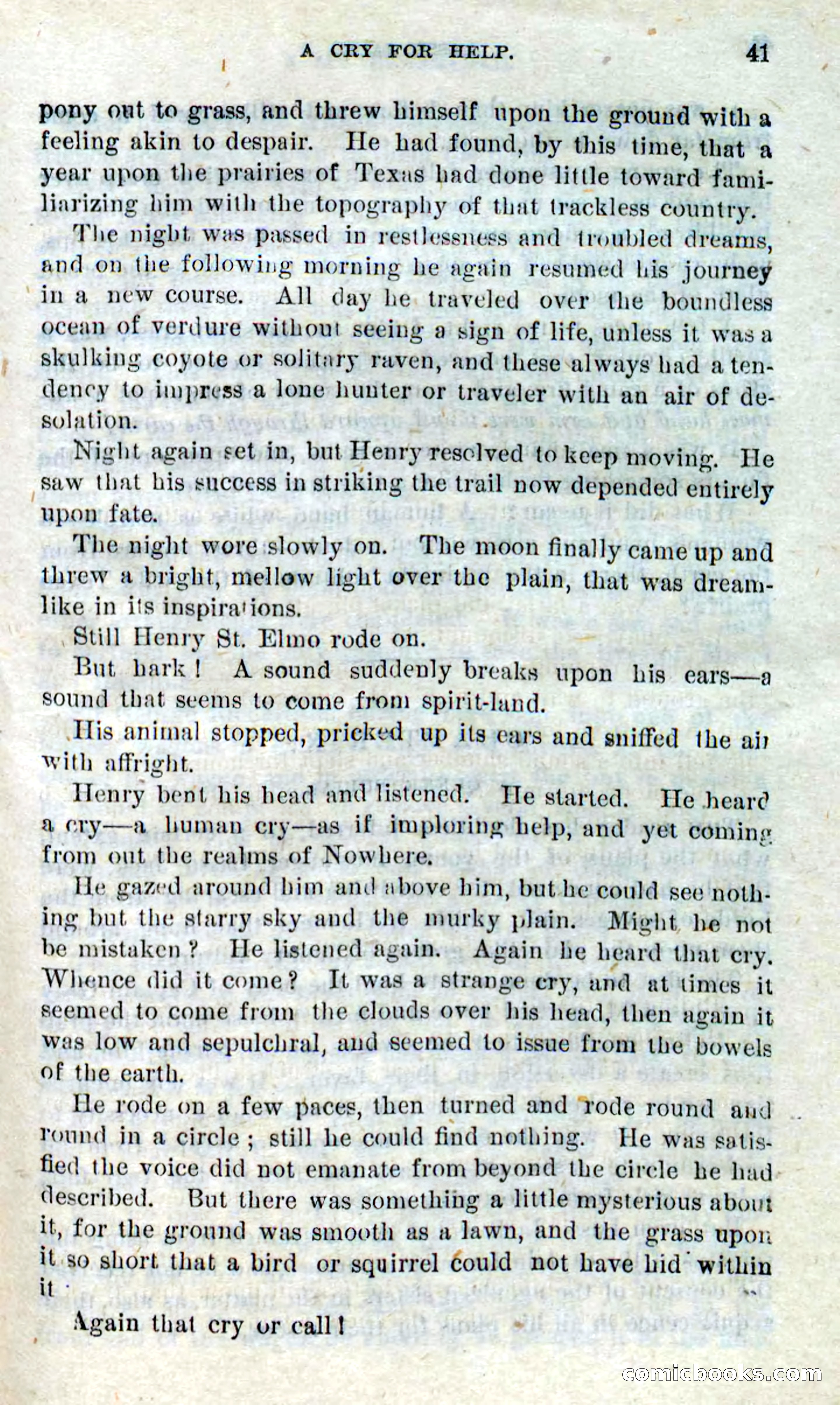 Beadle's Dime Novels No. 269: The Young Mustanger — page 37 of 82