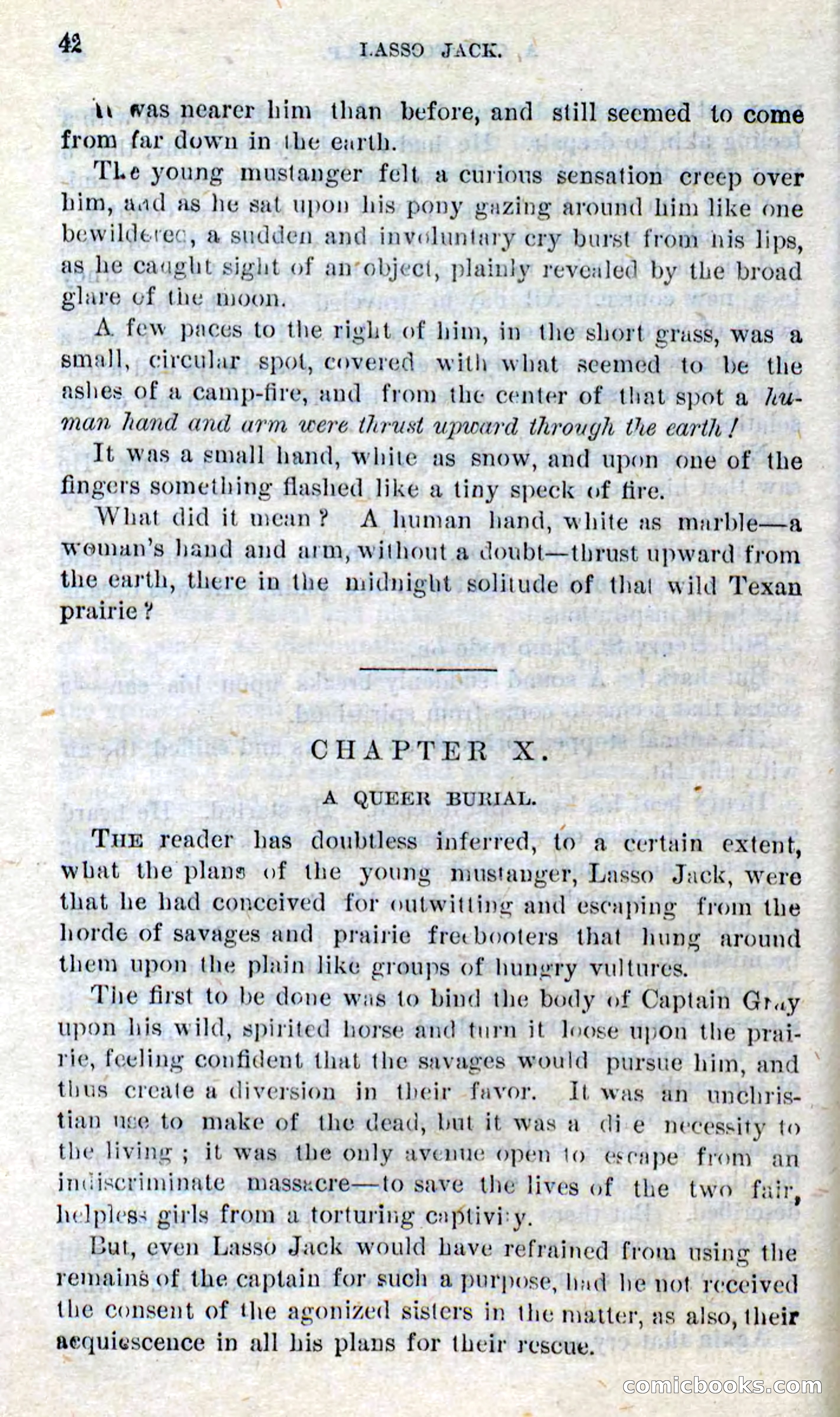 Beadle's Dime Novels No. 269: The Young Mustanger — page 38 of 82