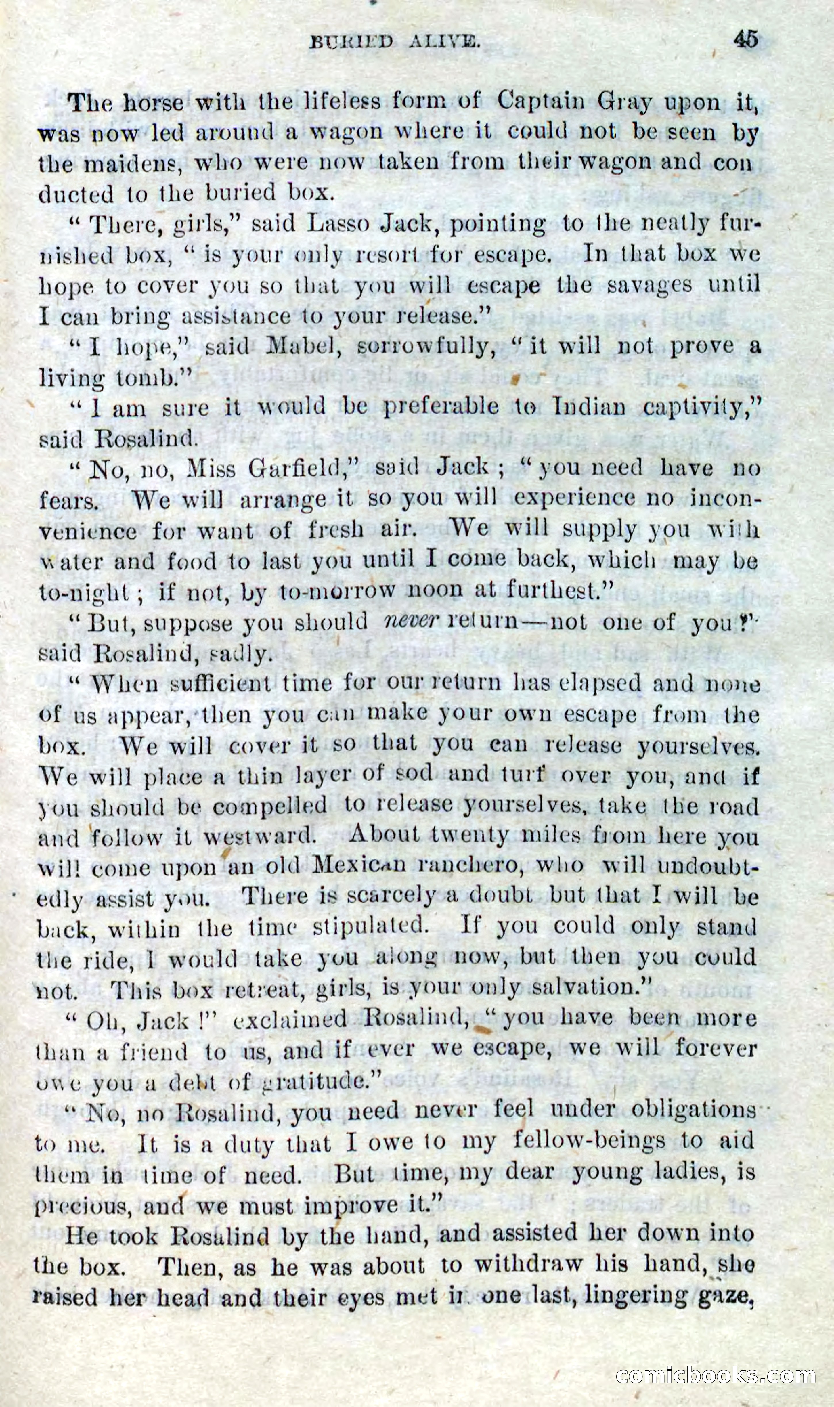 Beadle's Dime Novels No. 269: The Young Mustanger — page 41 of 82