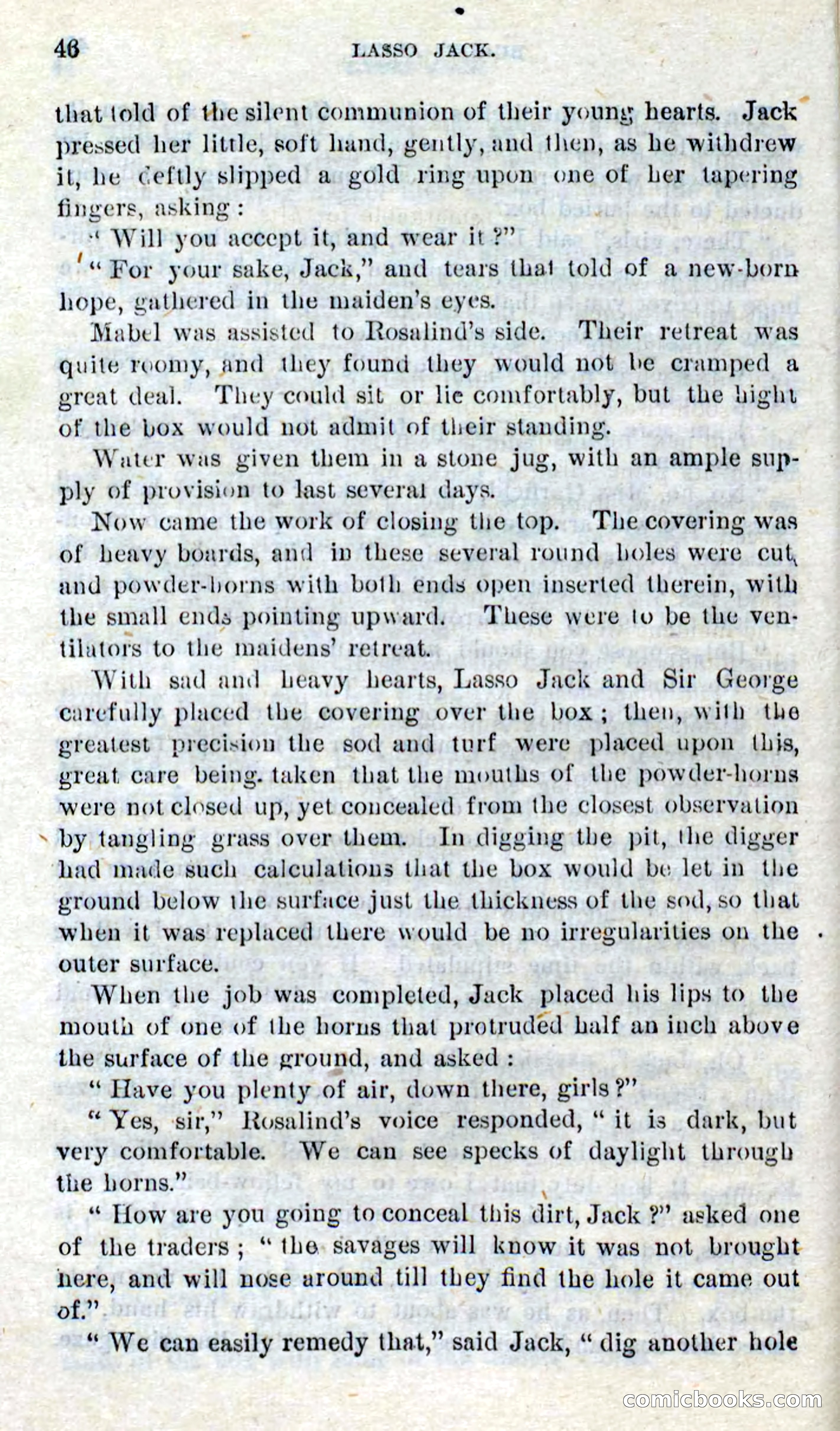 Beadle's Dime Novels No. 269: The Young Mustanger — page 42 of 82