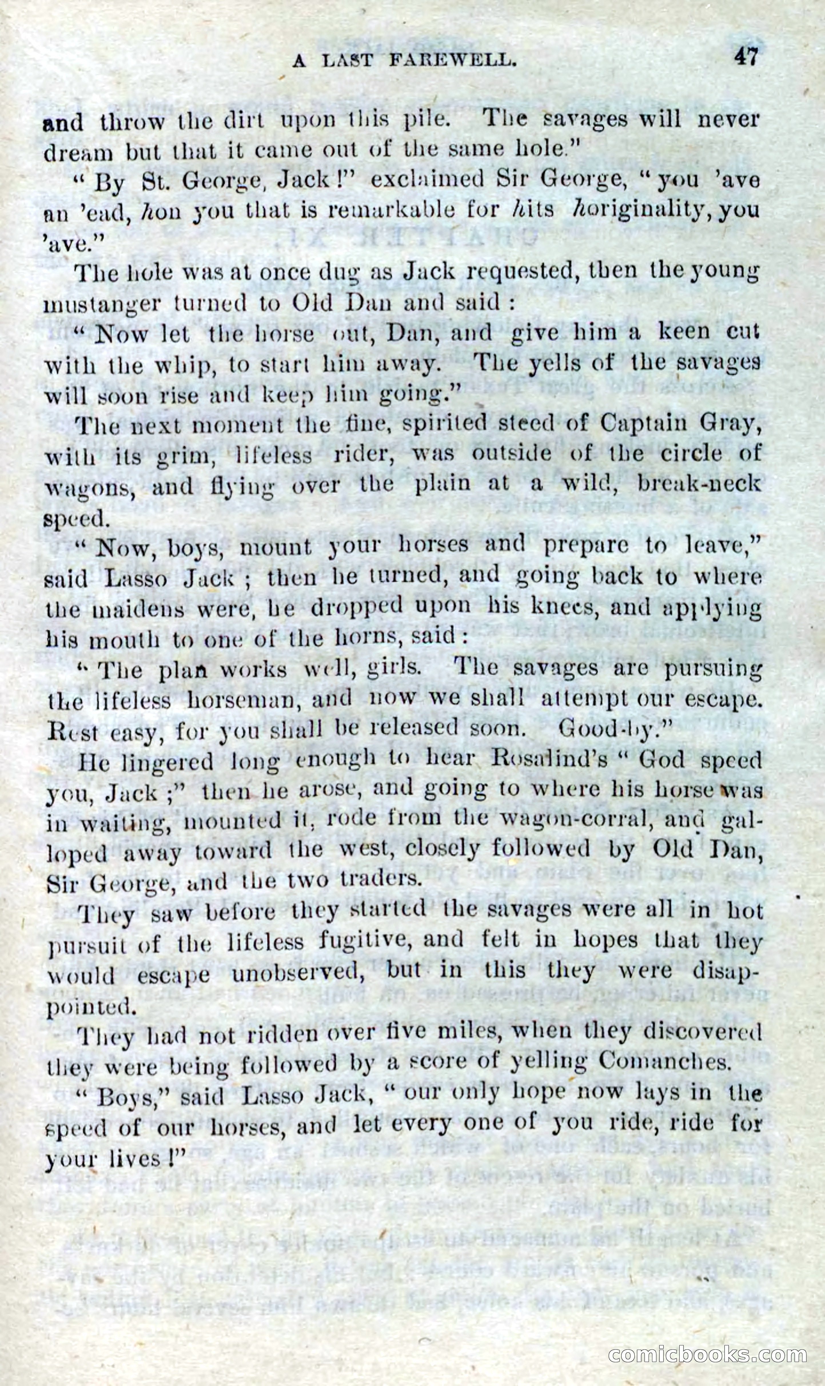 Beadle's Dime Novels No. 269: The Young Mustanger — page 43 of 82