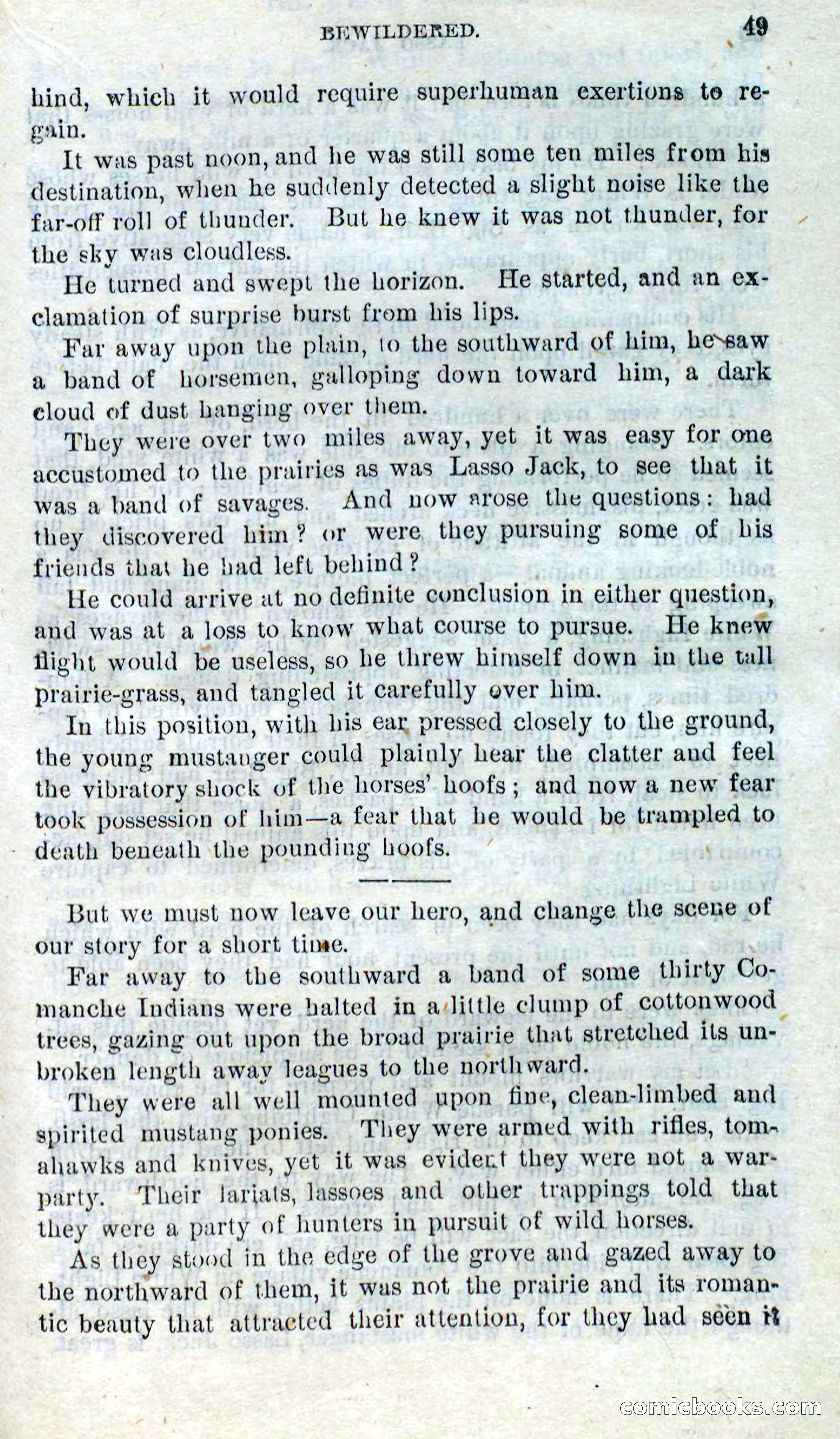 Beadle's Dime Novels No. 269: The Young Mustanger — page 45 of 82