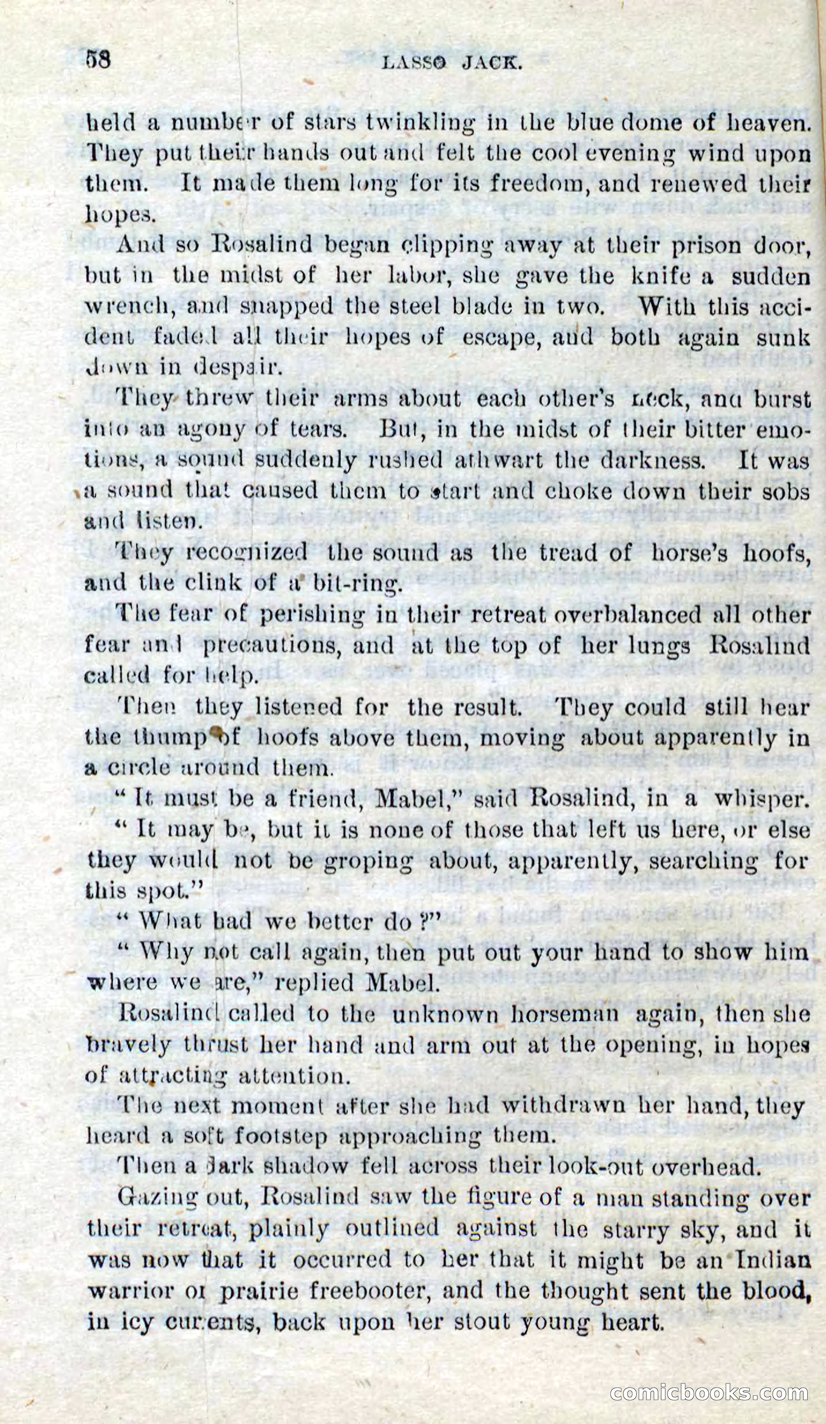 Beadle's Dime Novels No. 269: The Young Mustanger — page 54 of 82