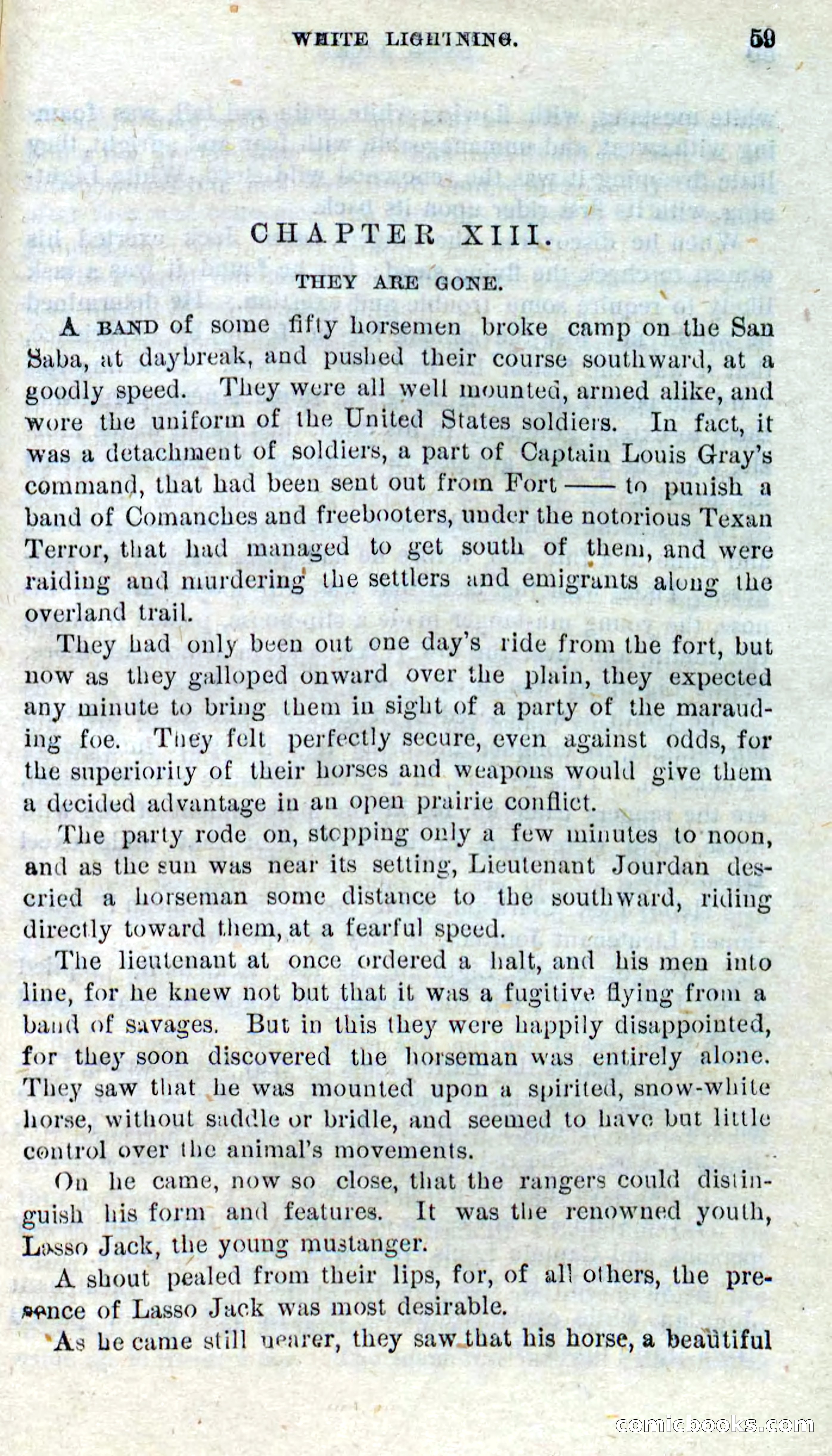 Beadle's Dime Novels No. 269: The Young Mustanger — page 55 of 82