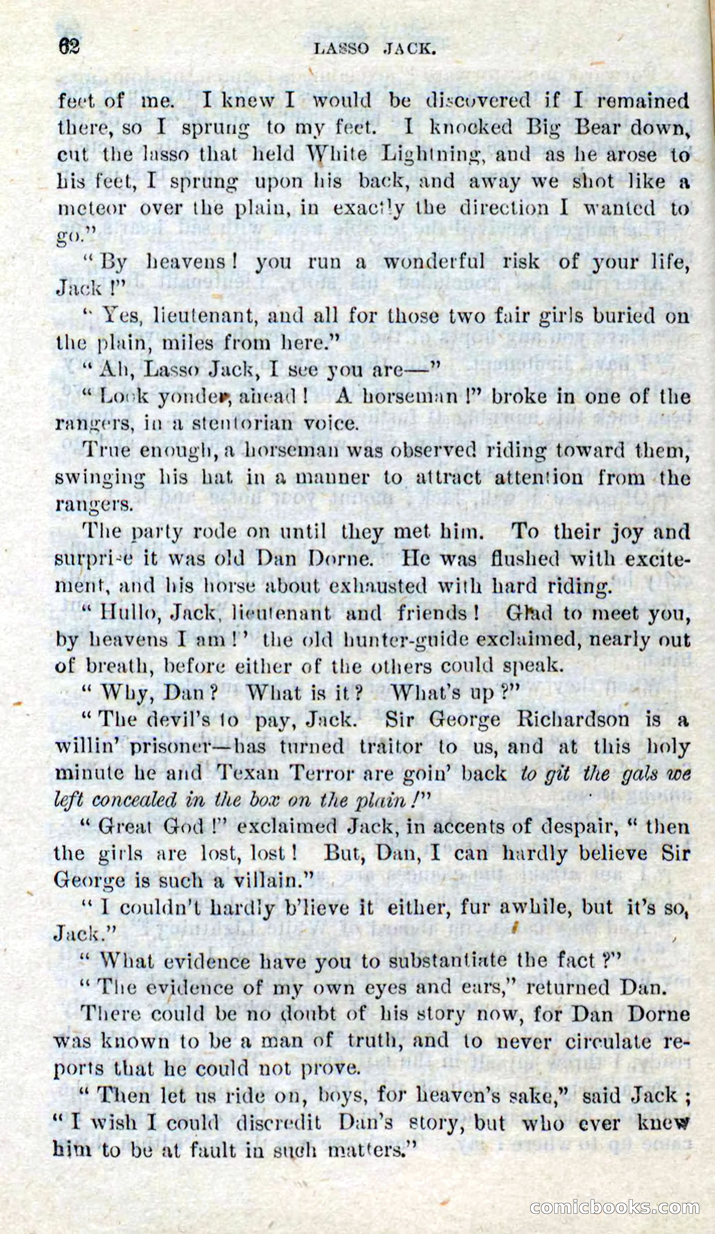 Beadle's Dime Novels No. 269: The Young Mustanger — page 58 of 82