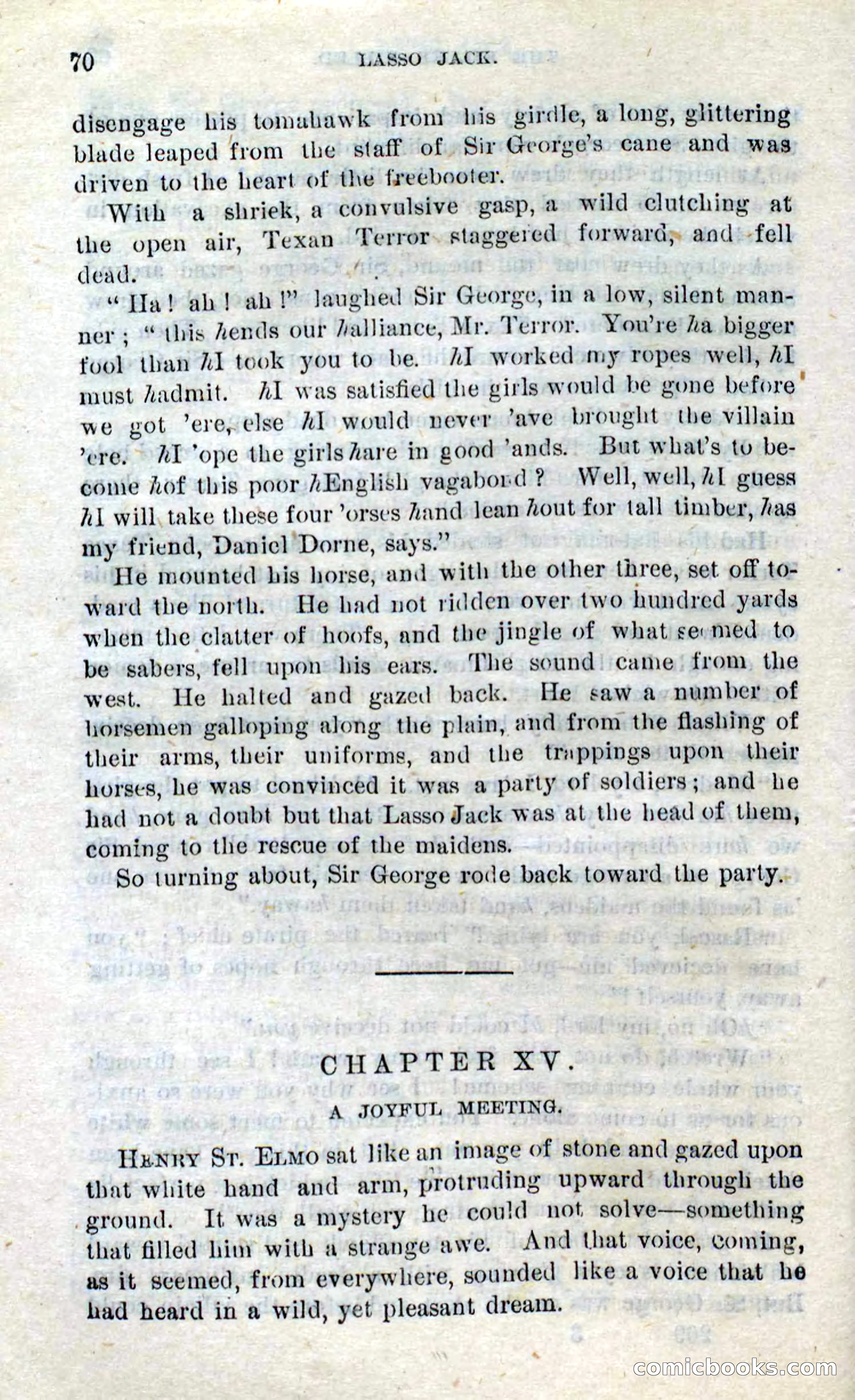 Beadle's Dime Novels No. 269: The Young Mustanger — page 66 of 82