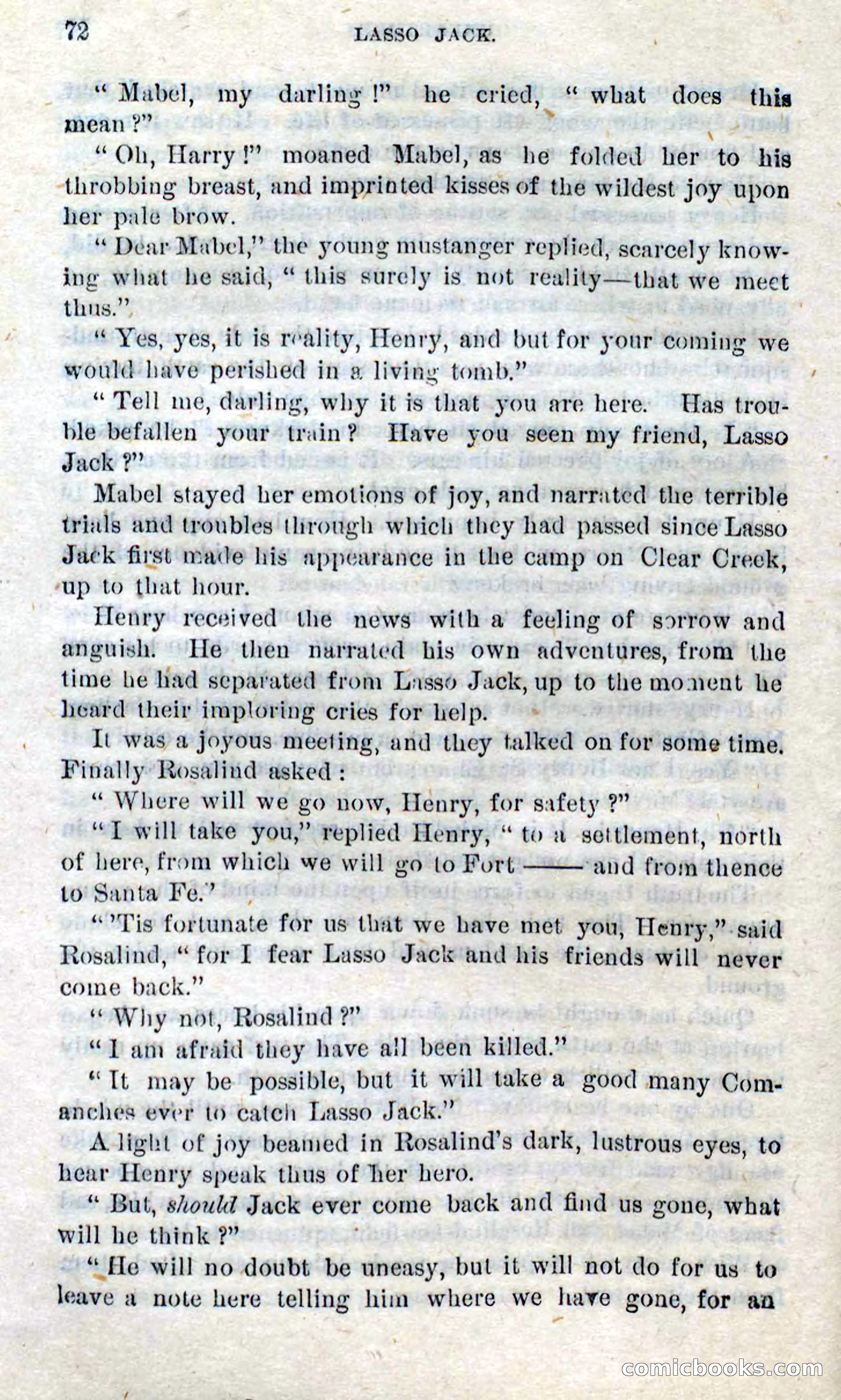 Beadle's Dime Novels No. 269: The Young Mustanger — page 68 of 82
