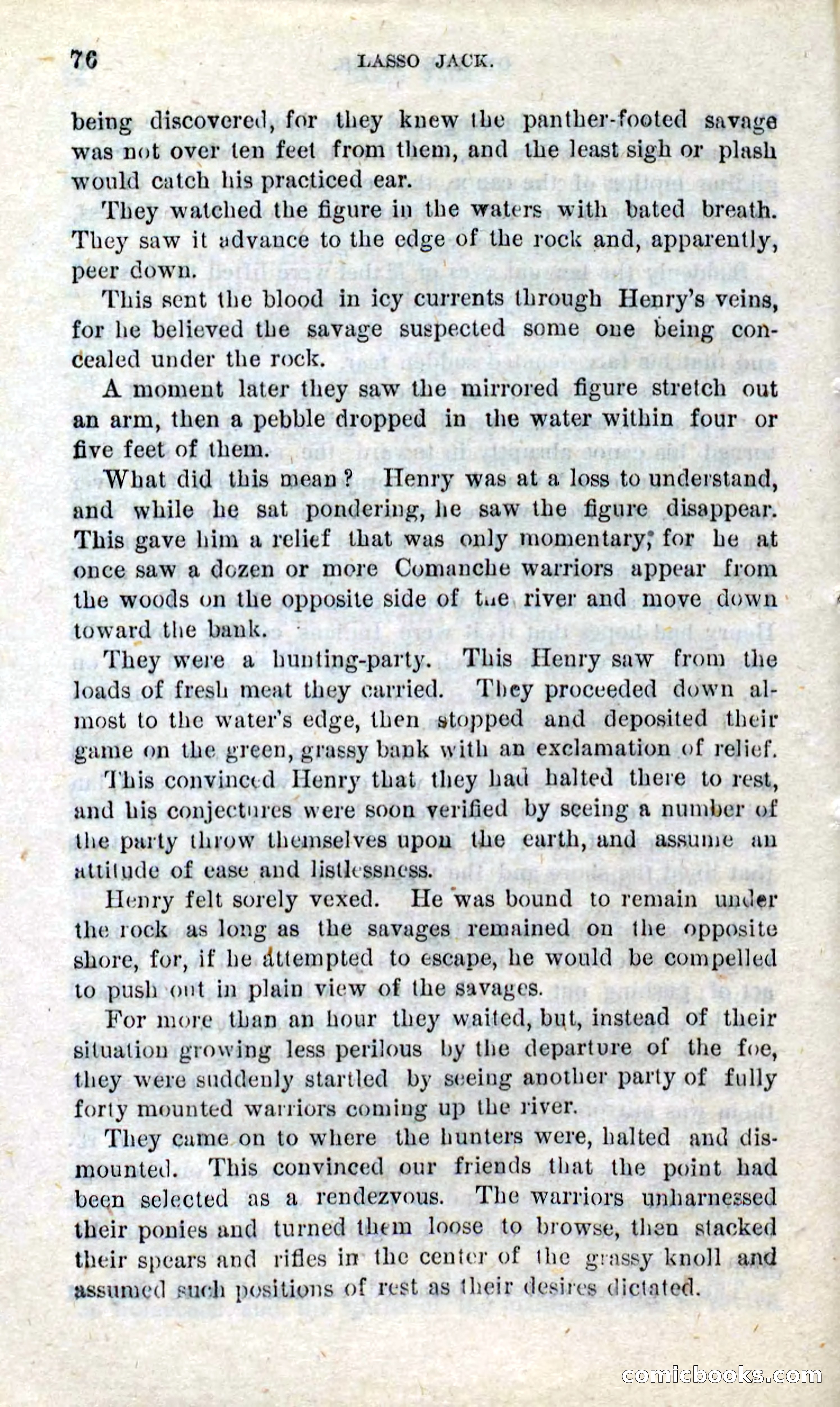 Beadle's Dime Novels No. 269: The Young Mustanger — page 72 of 82