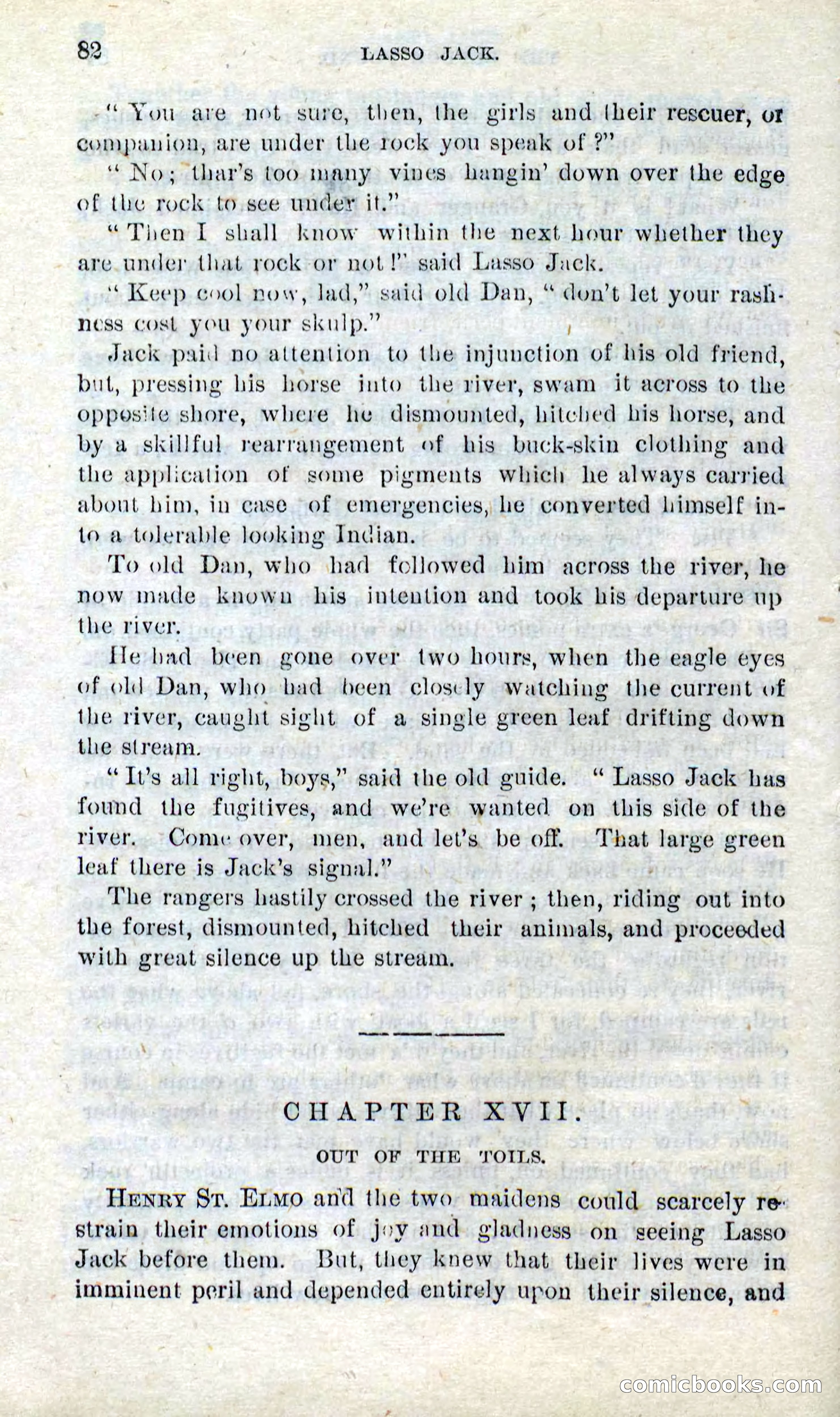 Beadle's Dime Novels No. 269: The Young Mustanger — page 78 of 82