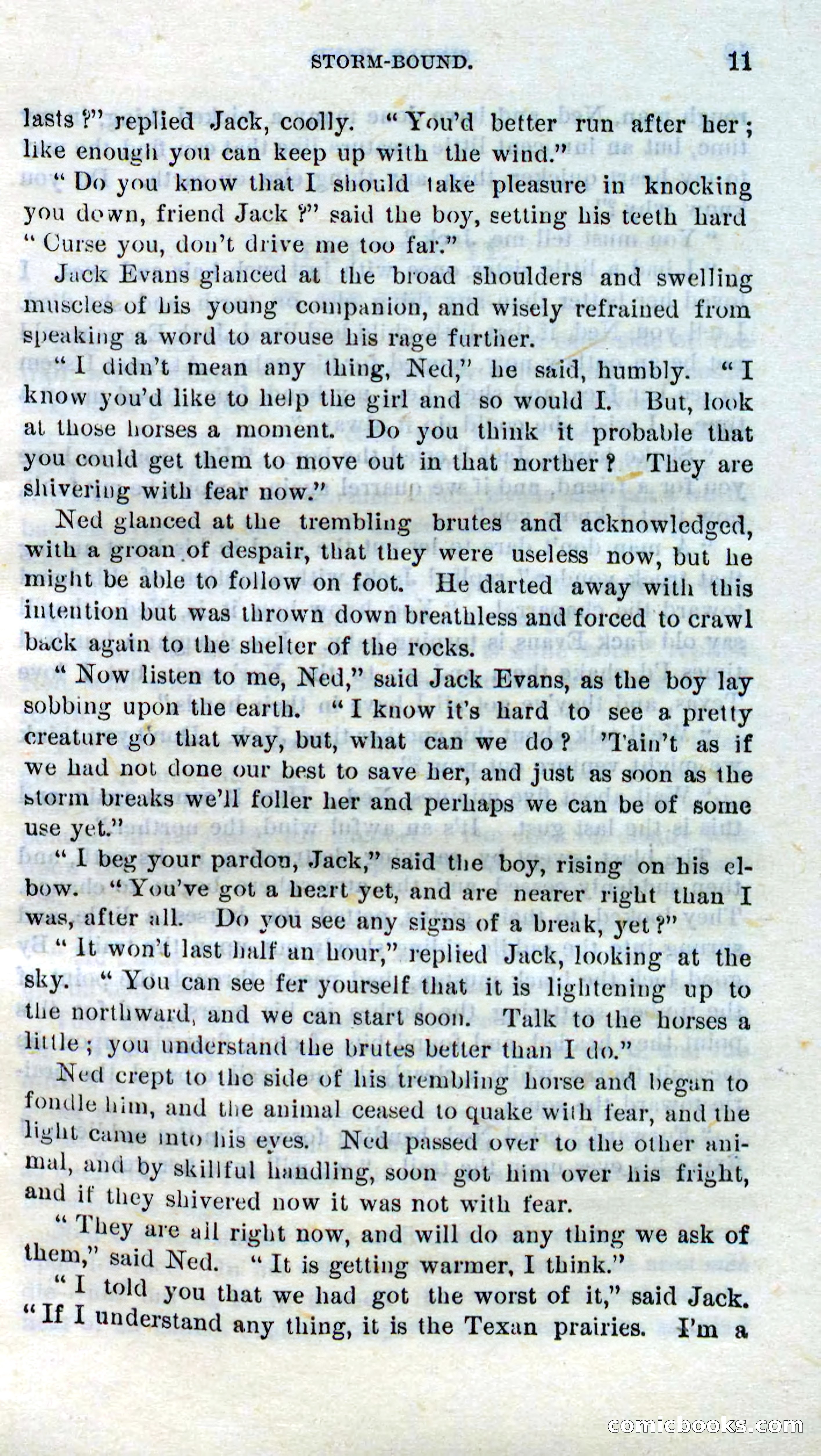 Beadle's Dime Novels No. 272: Single Hand — page 9 of 100