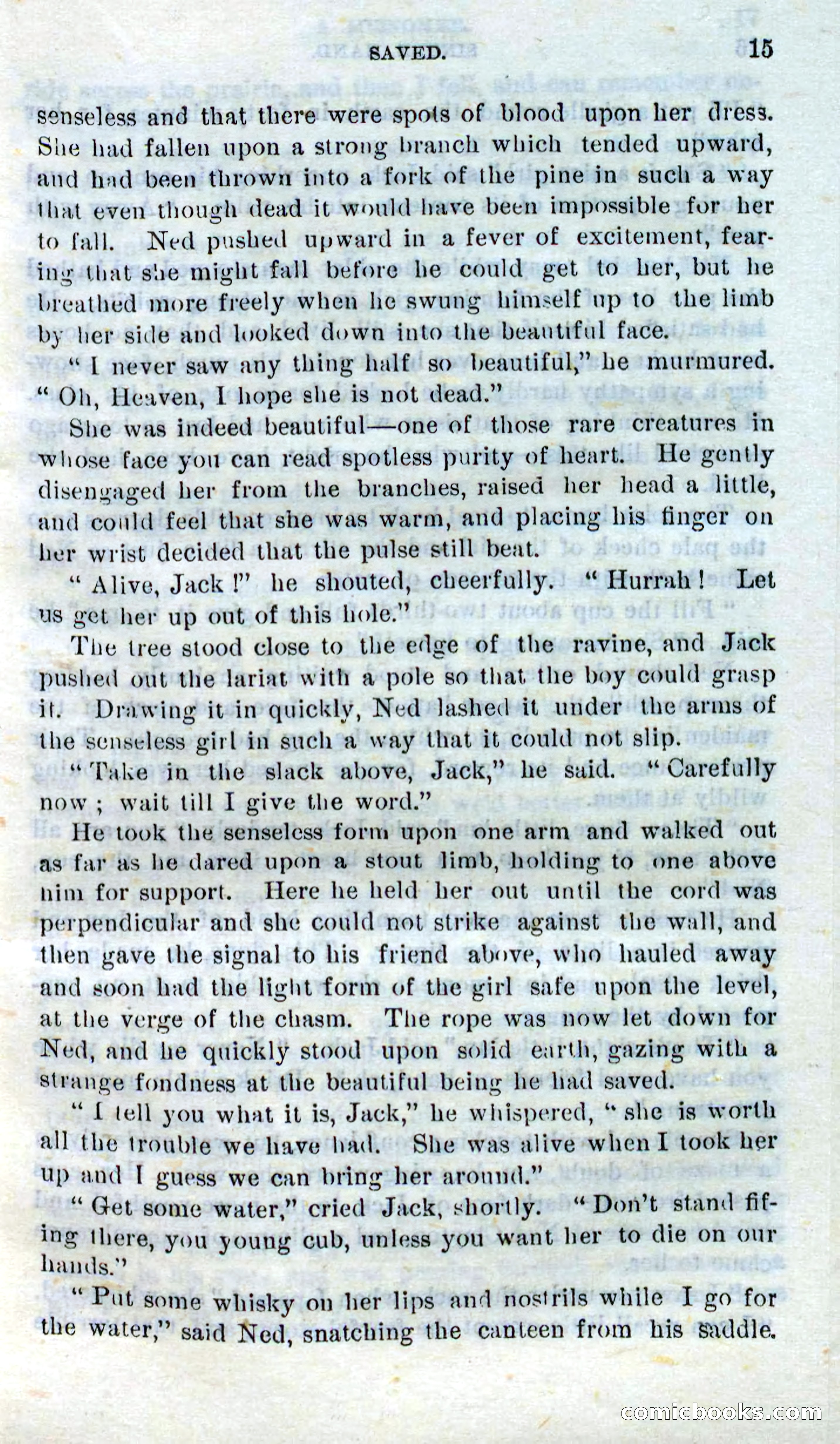 Beadle's Dime Novels No. 272: Single Hand — page 13 of 100