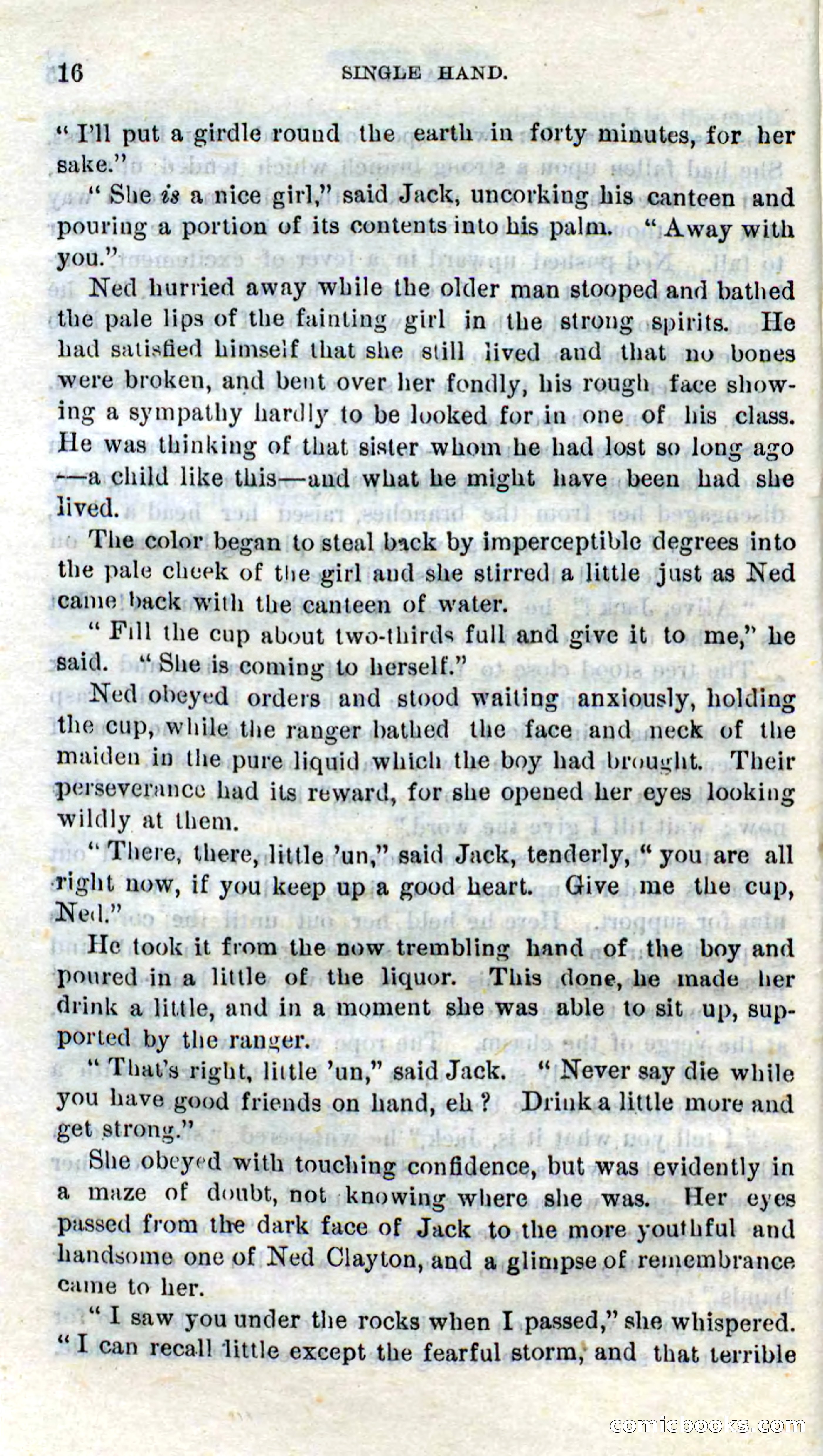 Beadle's Dime Novels No. 272: Single Hand — page 14 of 100