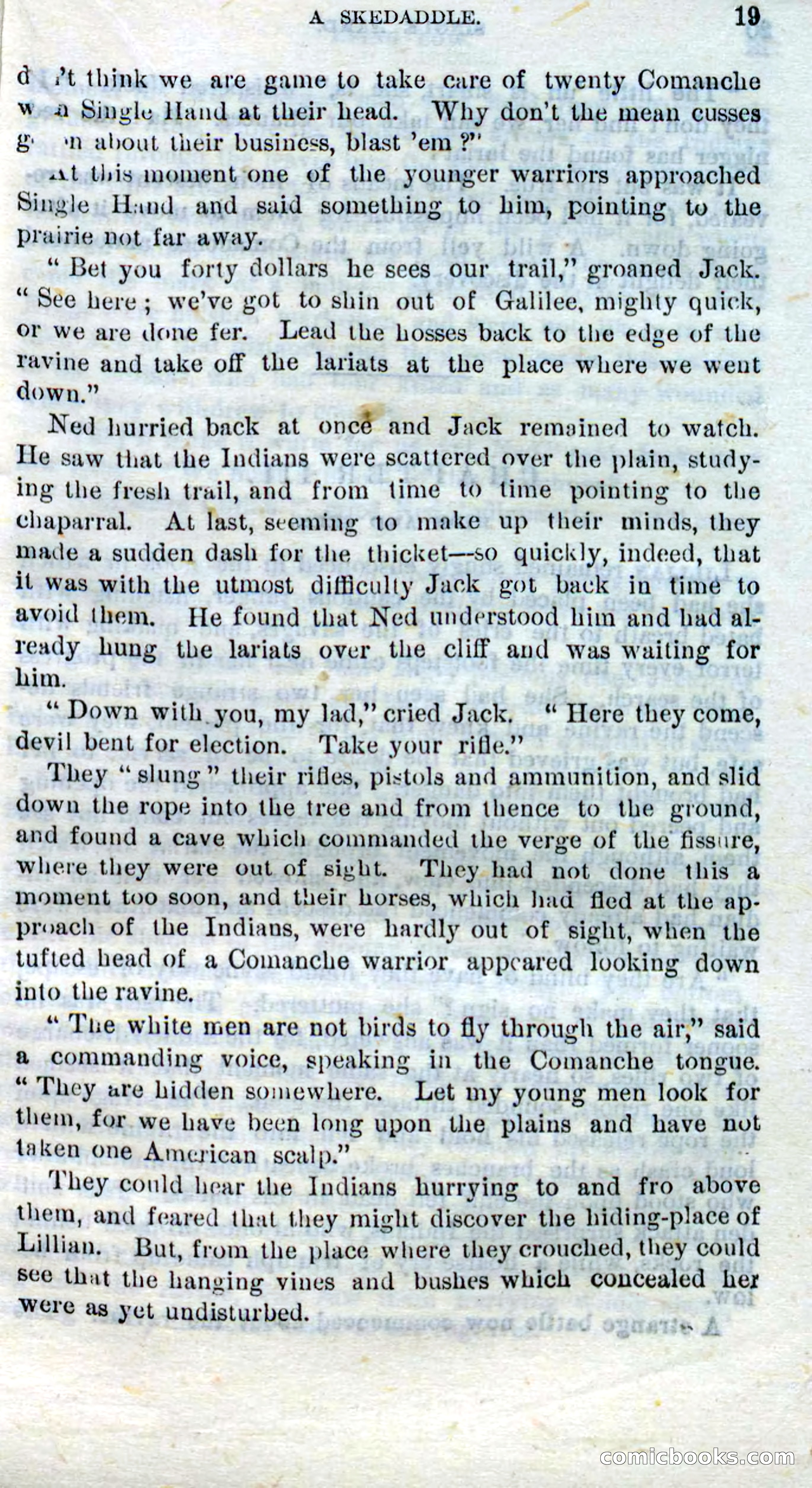 Beadle's Dime Novels No. 272: Single Hand — page 17 of 100