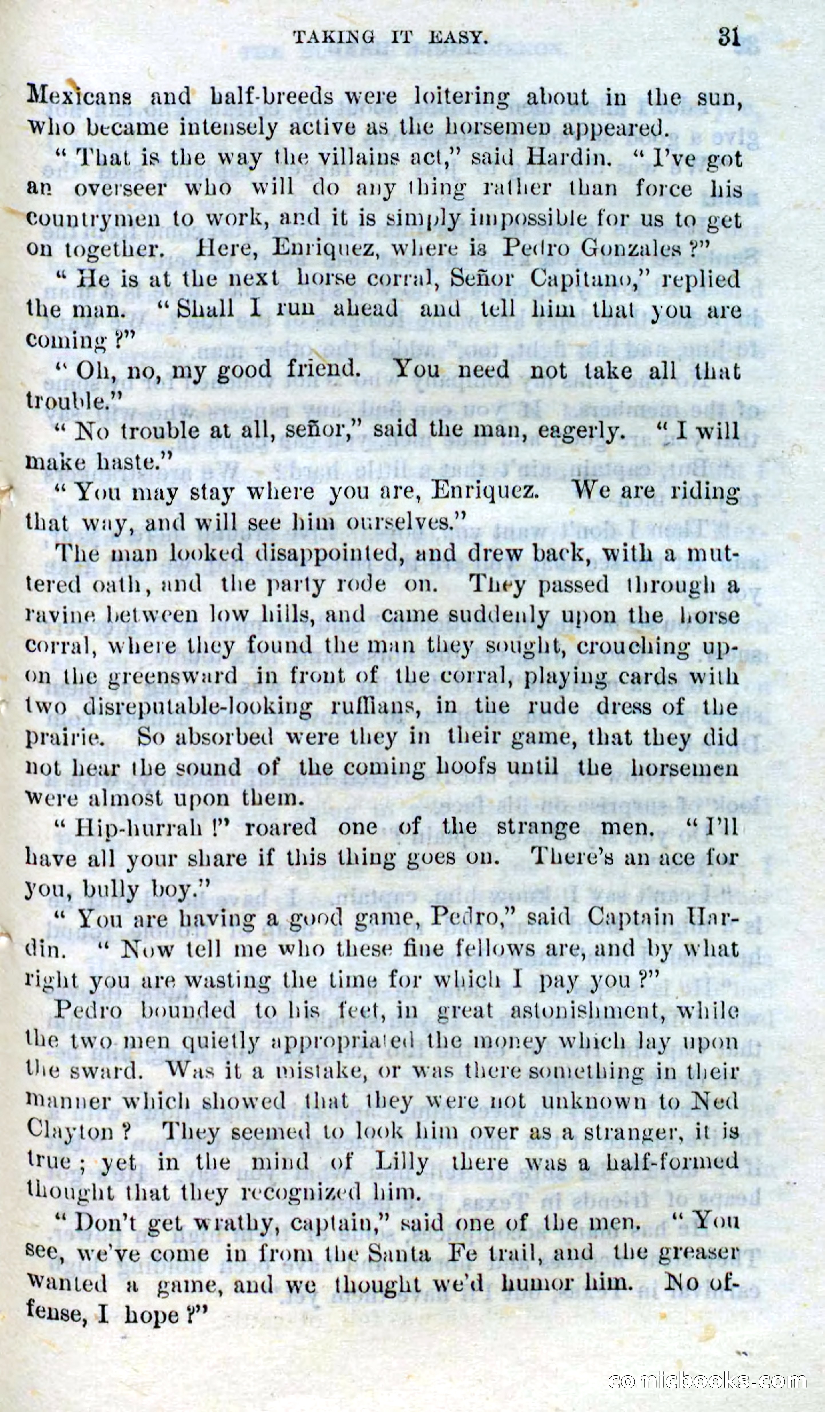 Beadle's Dime Novels No. 272: Single Hand — page 29 of 100