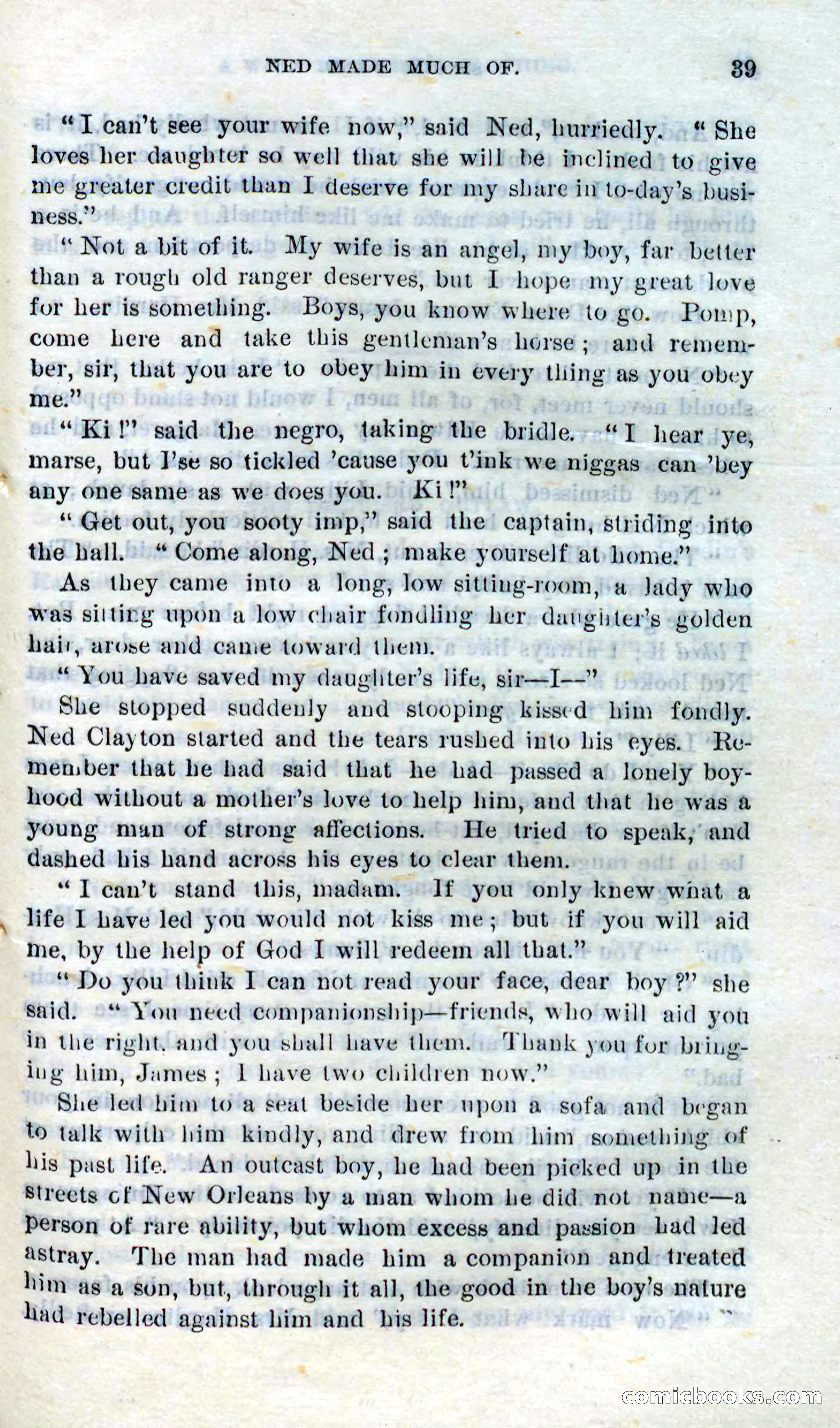 Beadle's Dime Novels No. 272: Single Hand — page 37 of 100