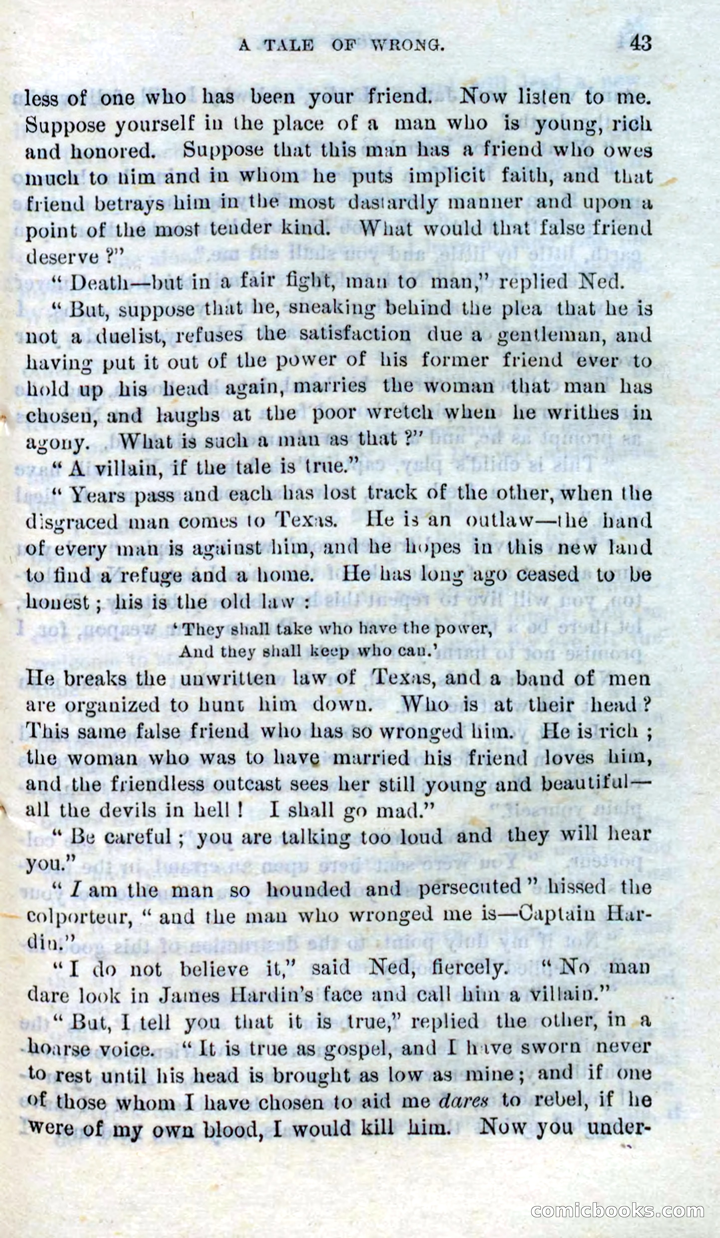 Beadle's Dime Novels No. 272: Single Hand — page 41 of 100
