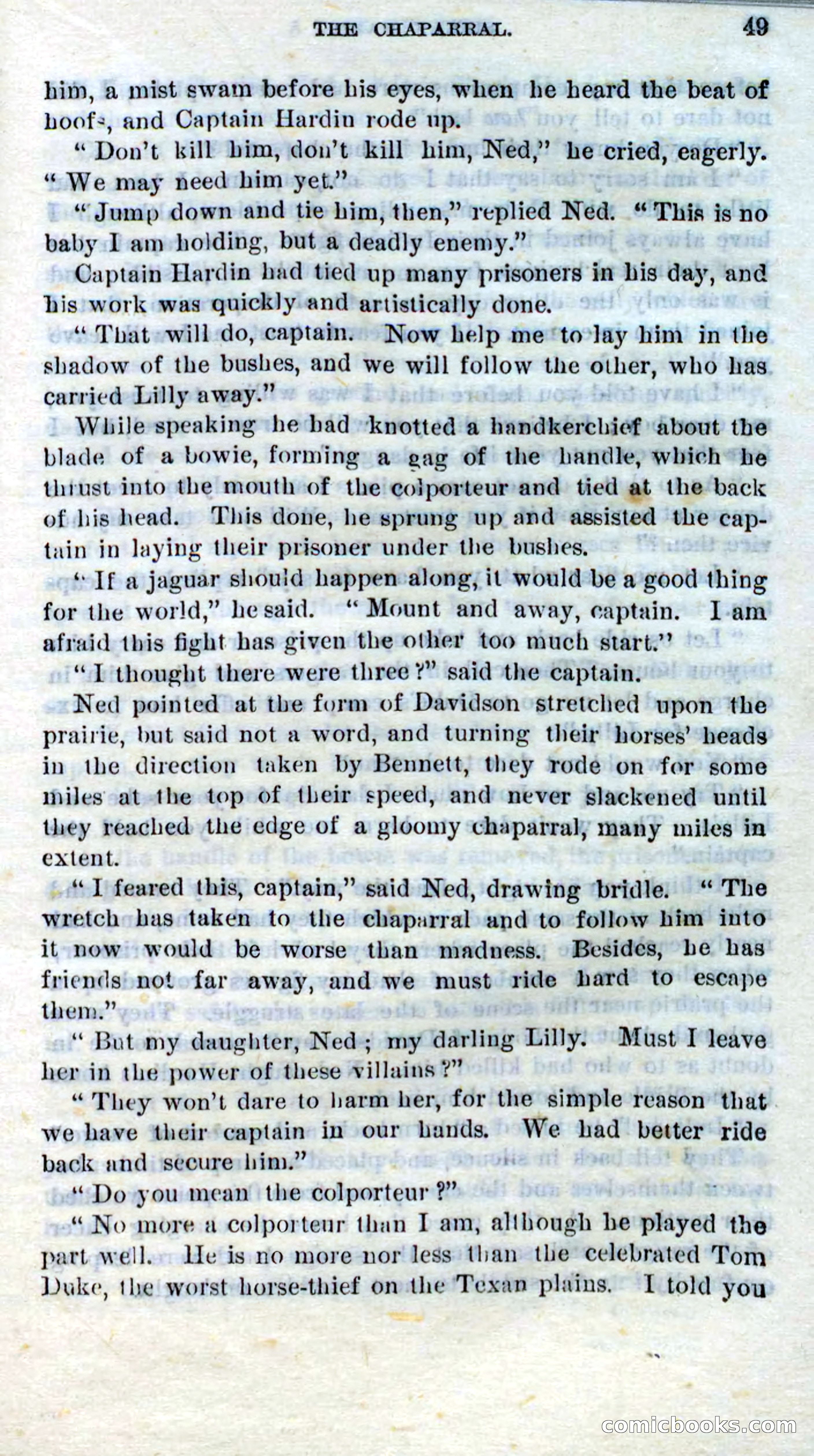 Beadle's Dime Novels No. 272: Single Hand — page 47 of 100