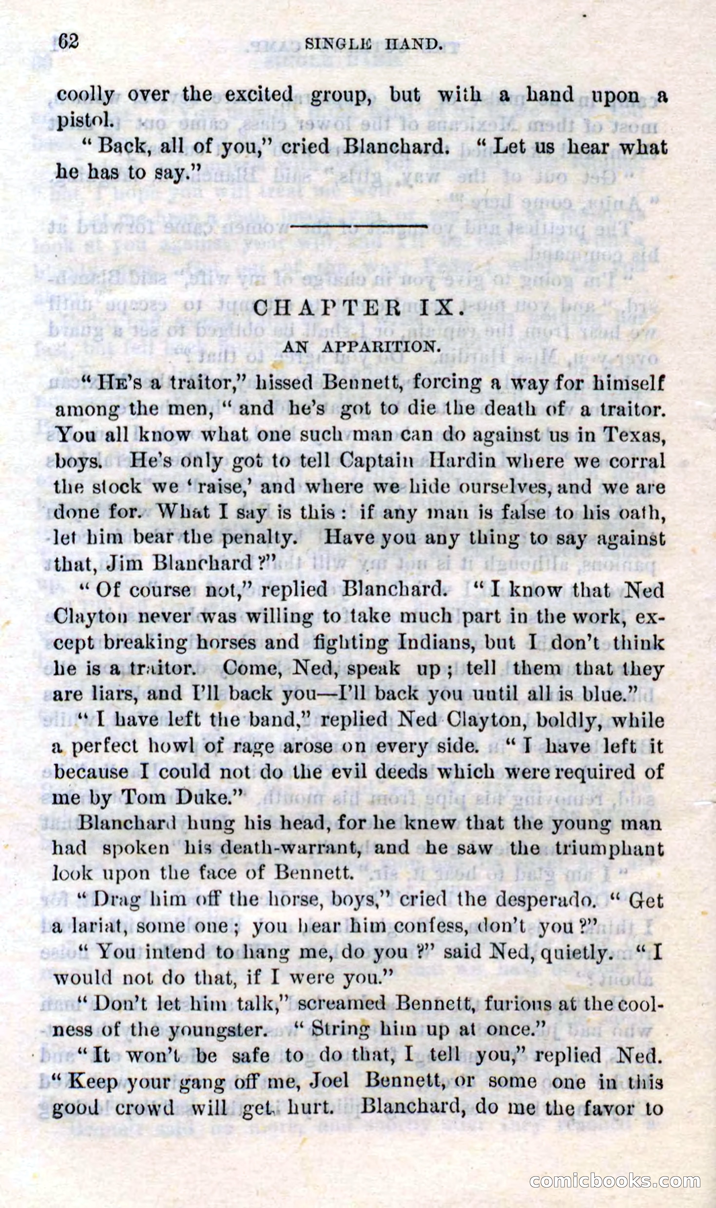 Beadle's Dime Novels No. 272: Single Hand — page 60 of 100