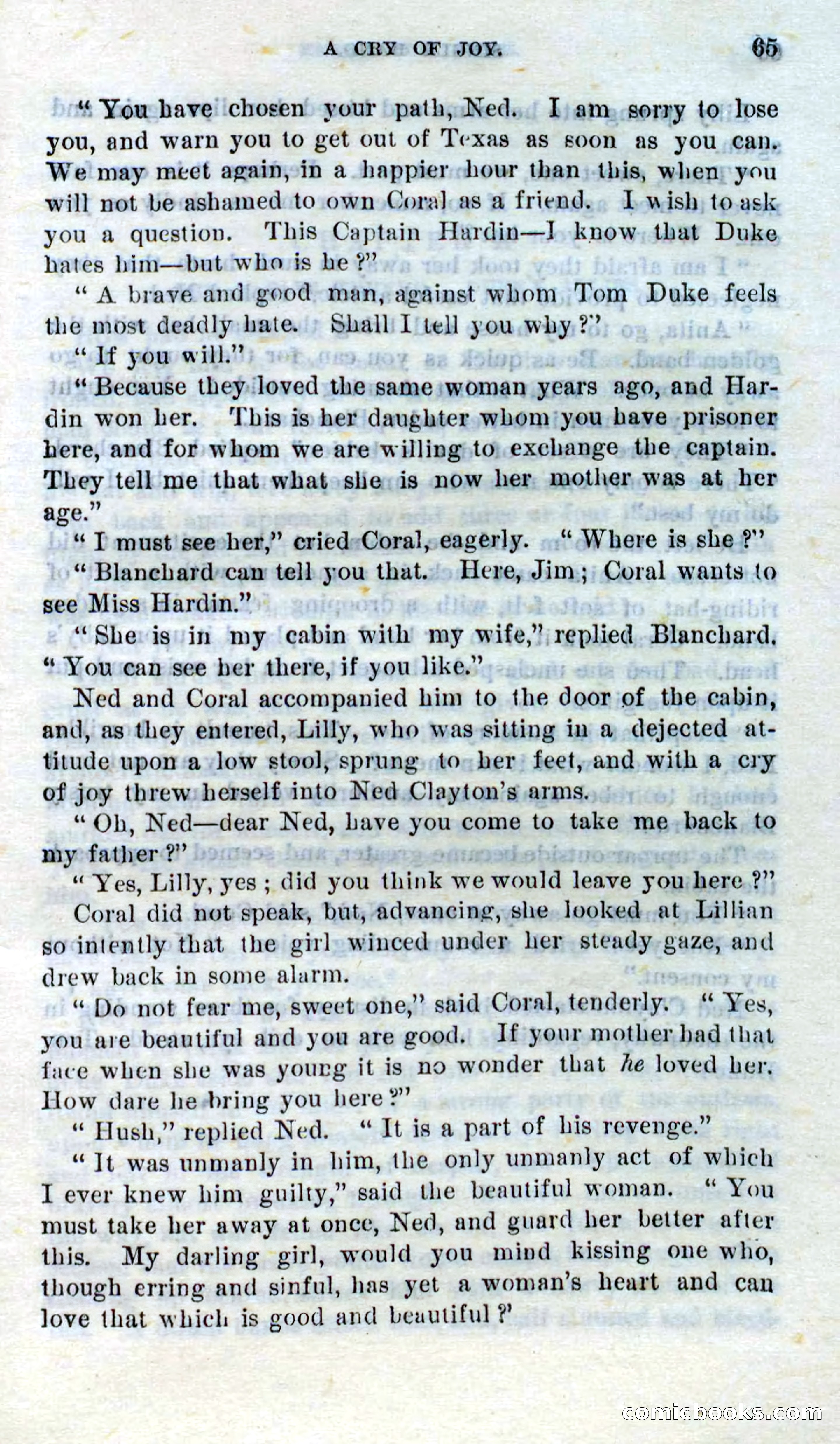 Beadle's Dime Novels No. 272: Single Hand — page 63 of 100
