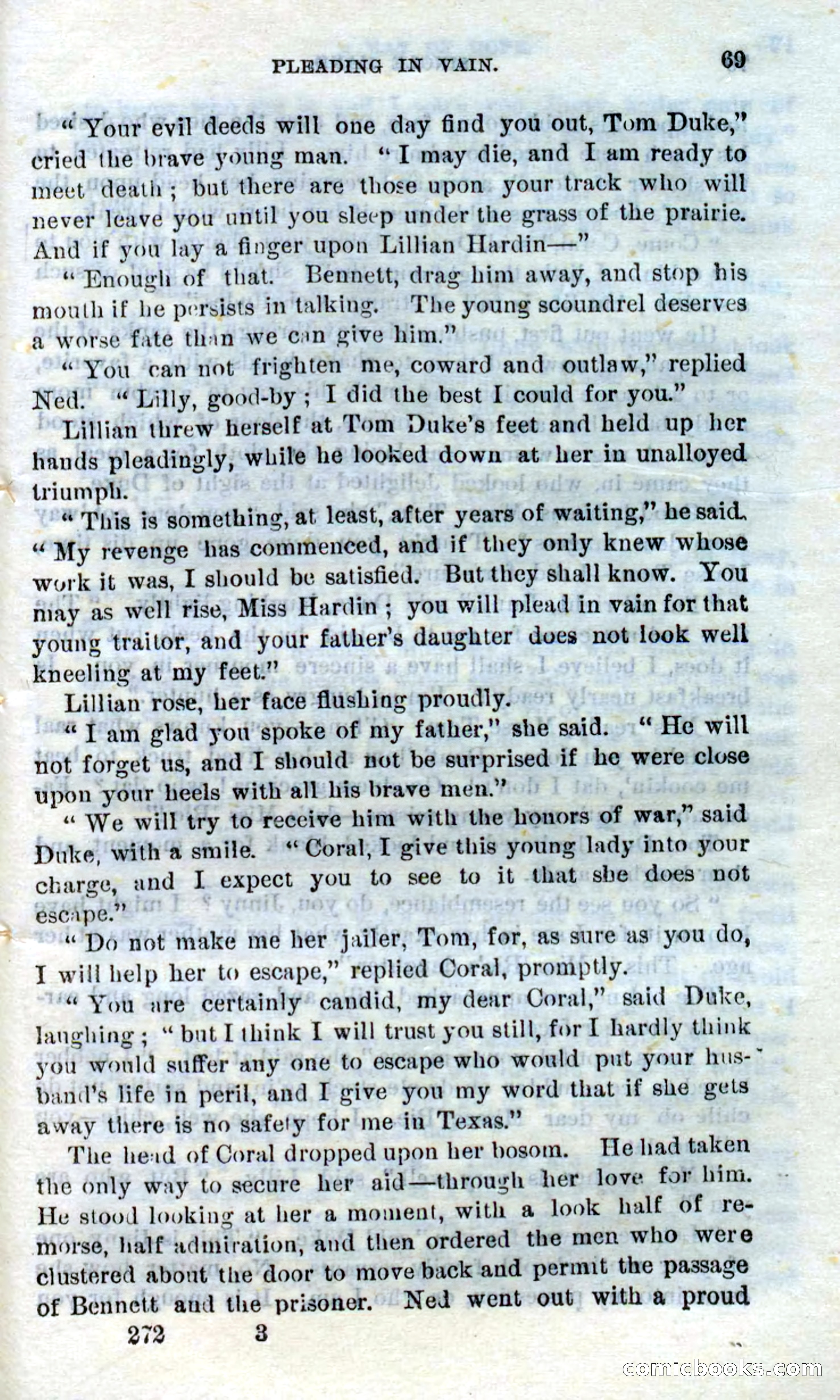 Beadle's Dime Novels No. 272: Single Hand — page 67 of 100