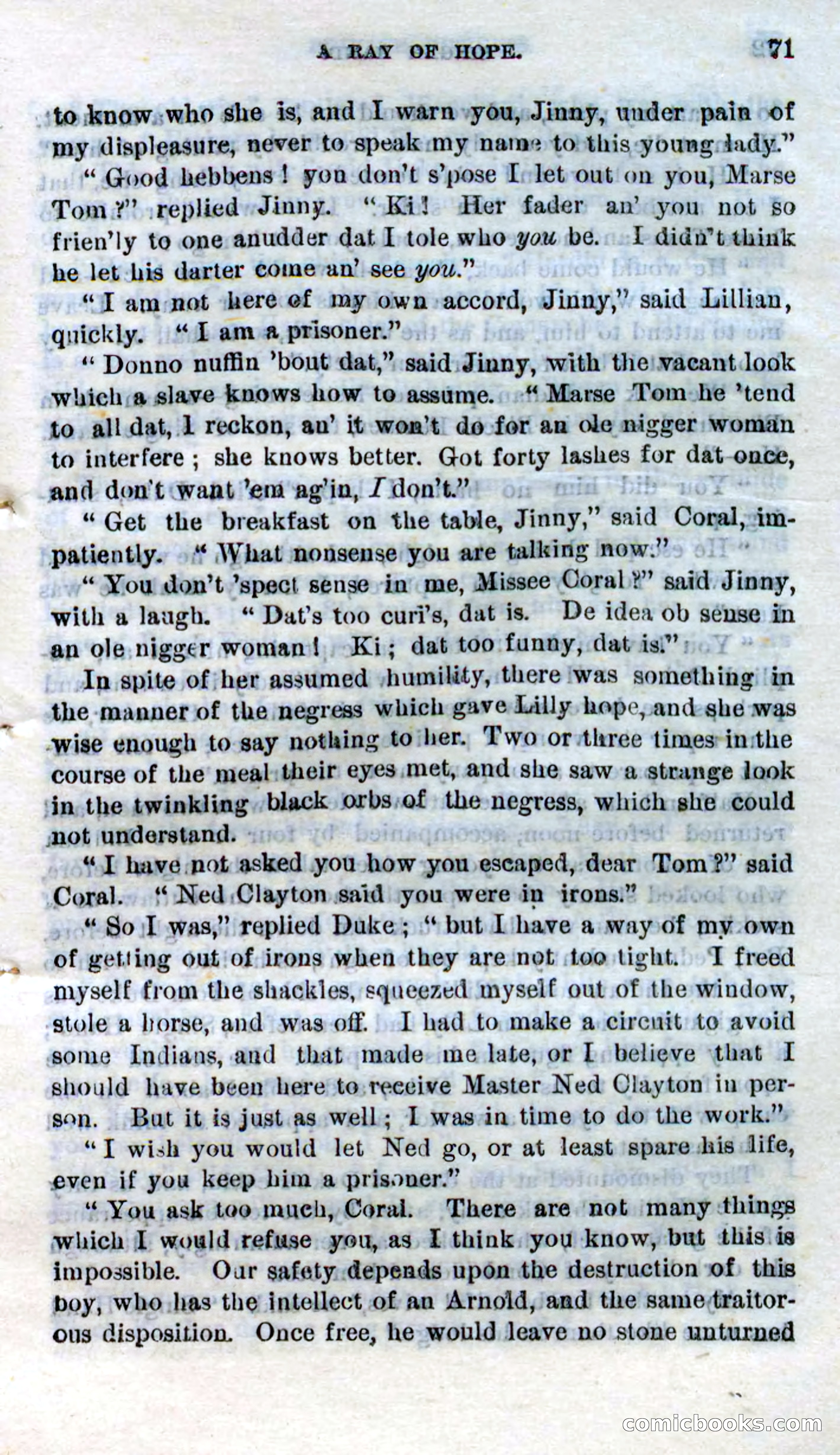 Beadle's Dime Novels No. 272: Single Hand — page 69 of 100