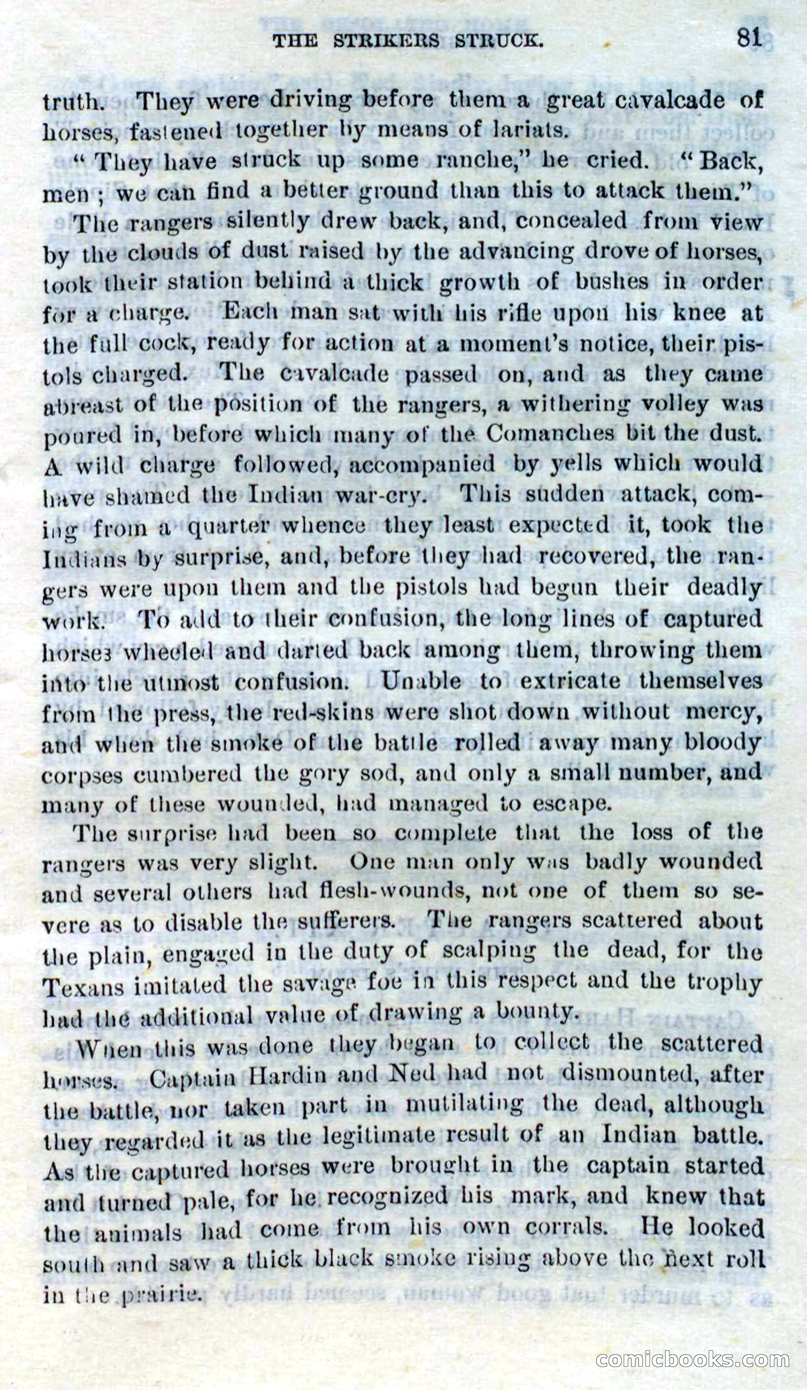 Beadle's Dime Novels No. 272: Single Hand — page 79 of 100