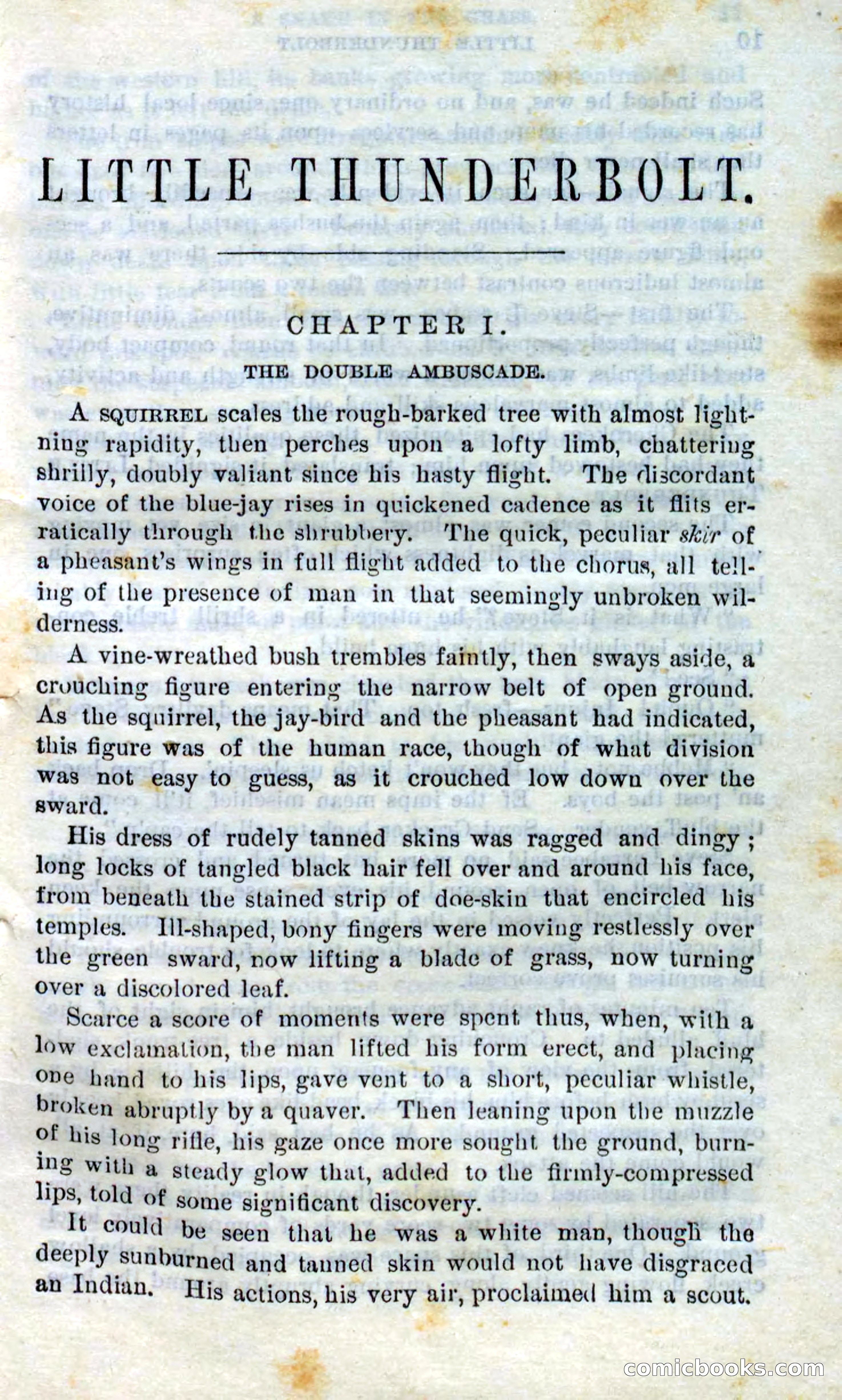 Beadle's Dime Novels No. 273: Little Thunderbolt — page 7 of 100