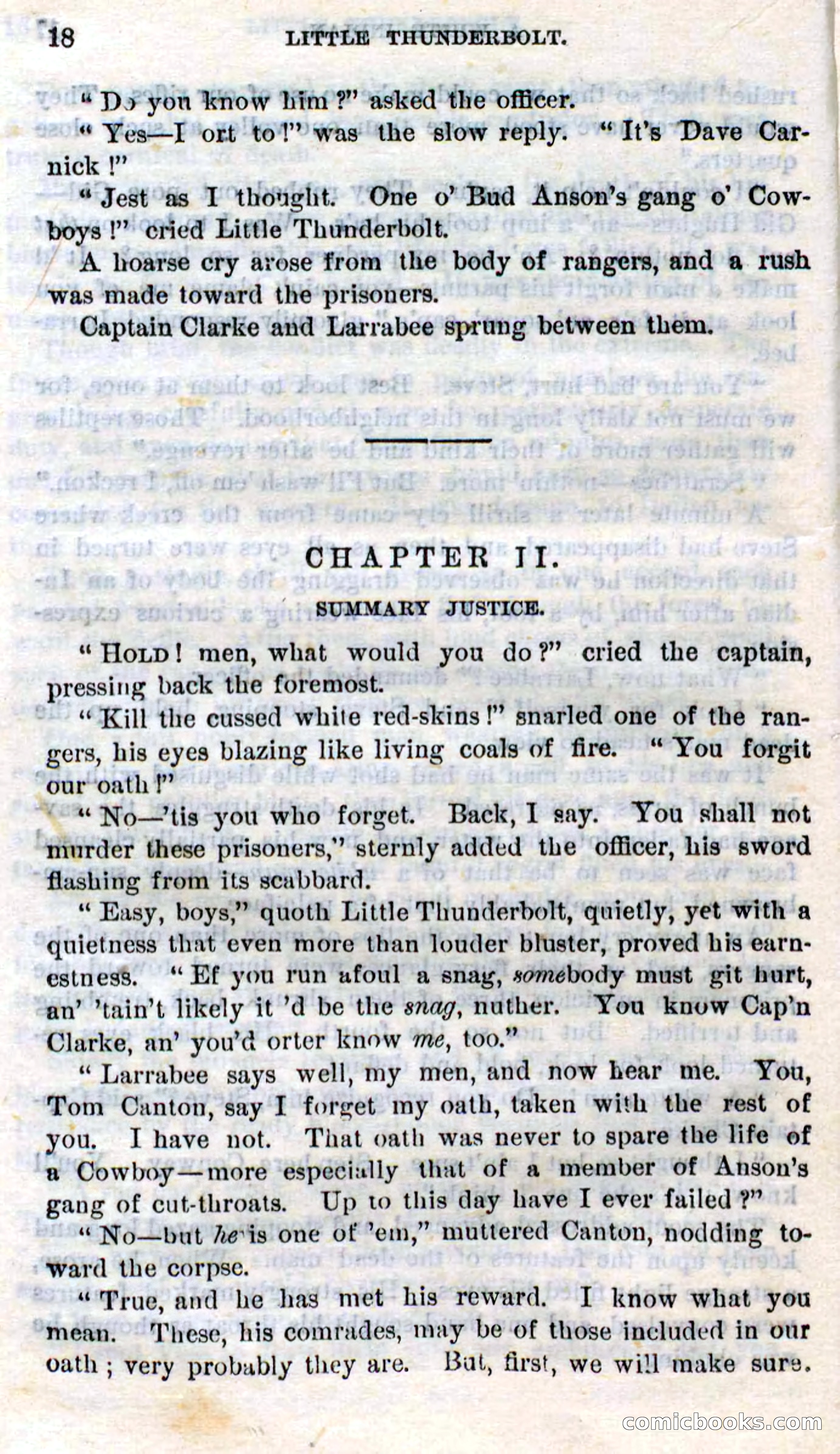 Beadle's Dime Novels No. 273: Little Thunderbolt — page 16 of 100