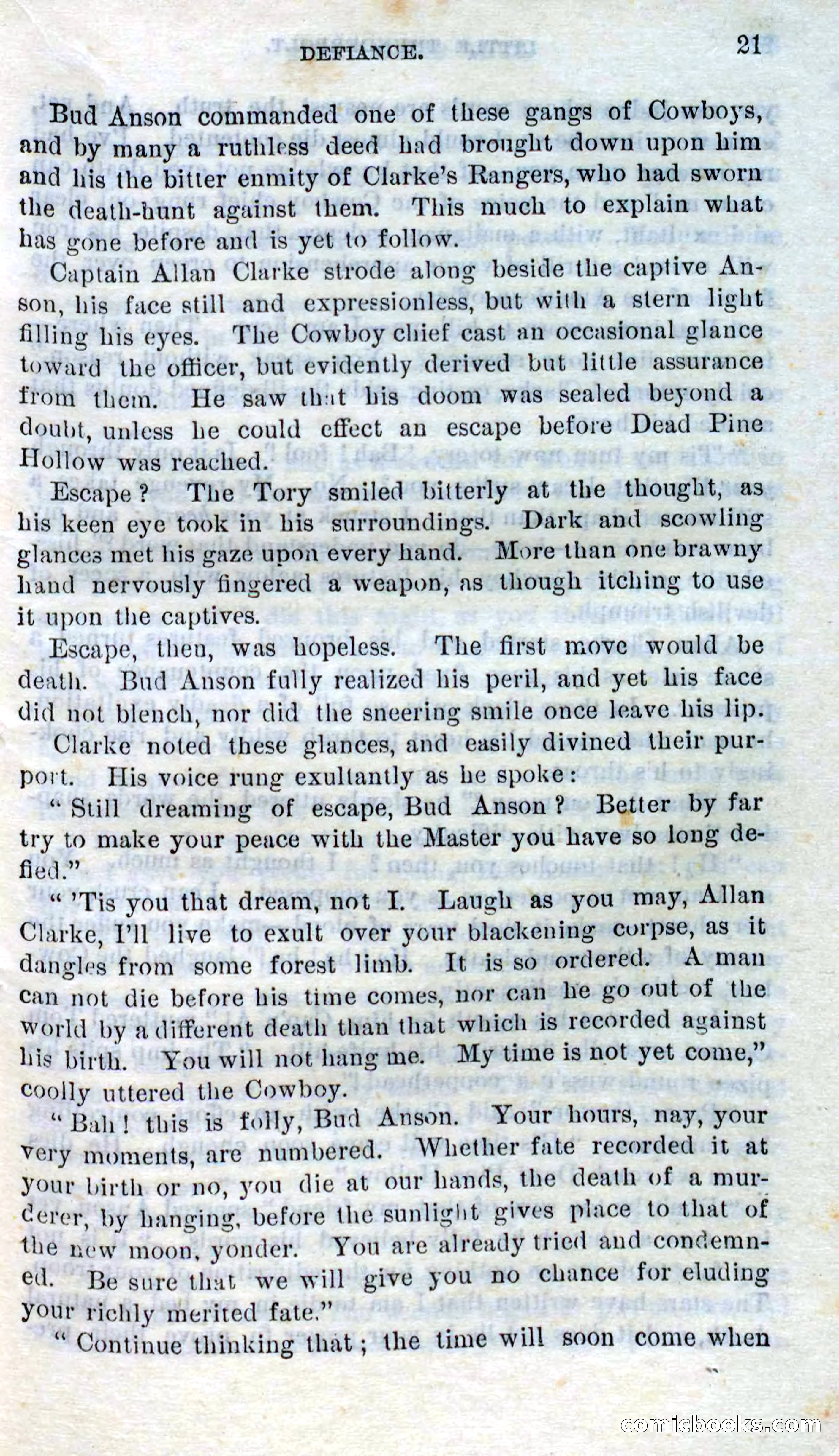 Beadle's Dime Novels No. 273: Little Thunderbolt — page 19 of 100