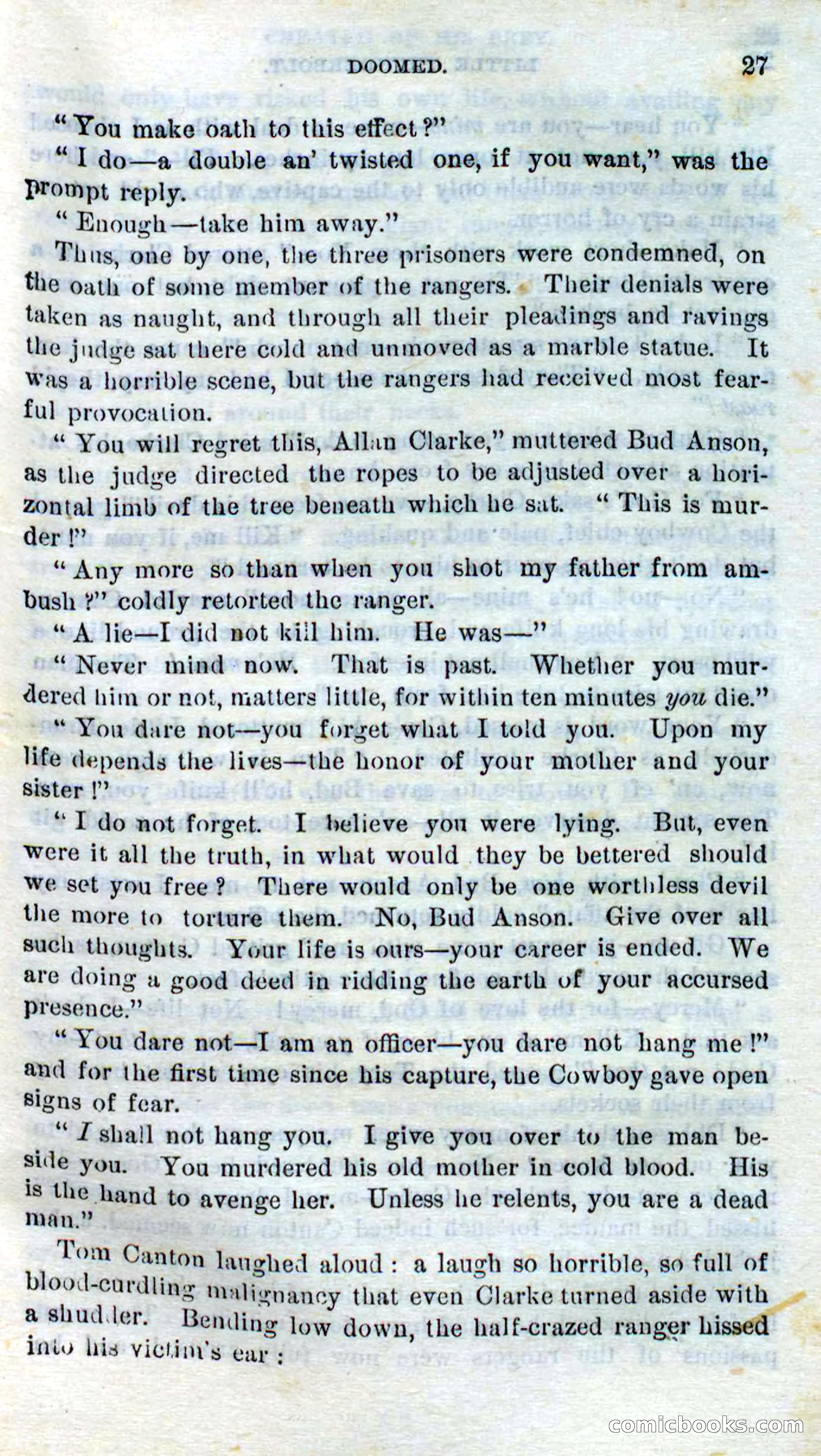 Beadle's Dime Novels No. 273: Little Thunderbolt — page 25 of 100