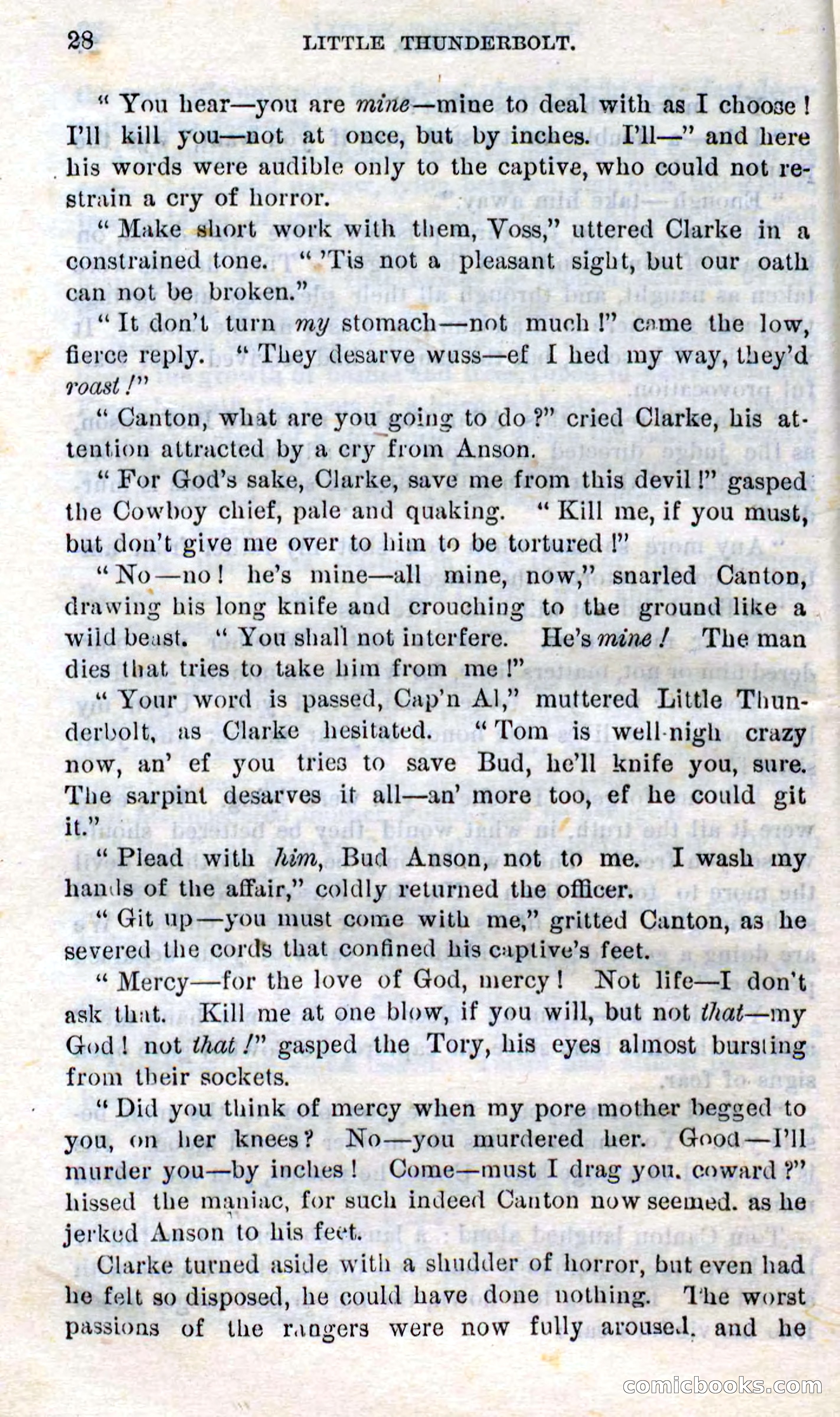 Beadle's Dime Novels No. 273: Little Thunderbolt — page 26 of 100