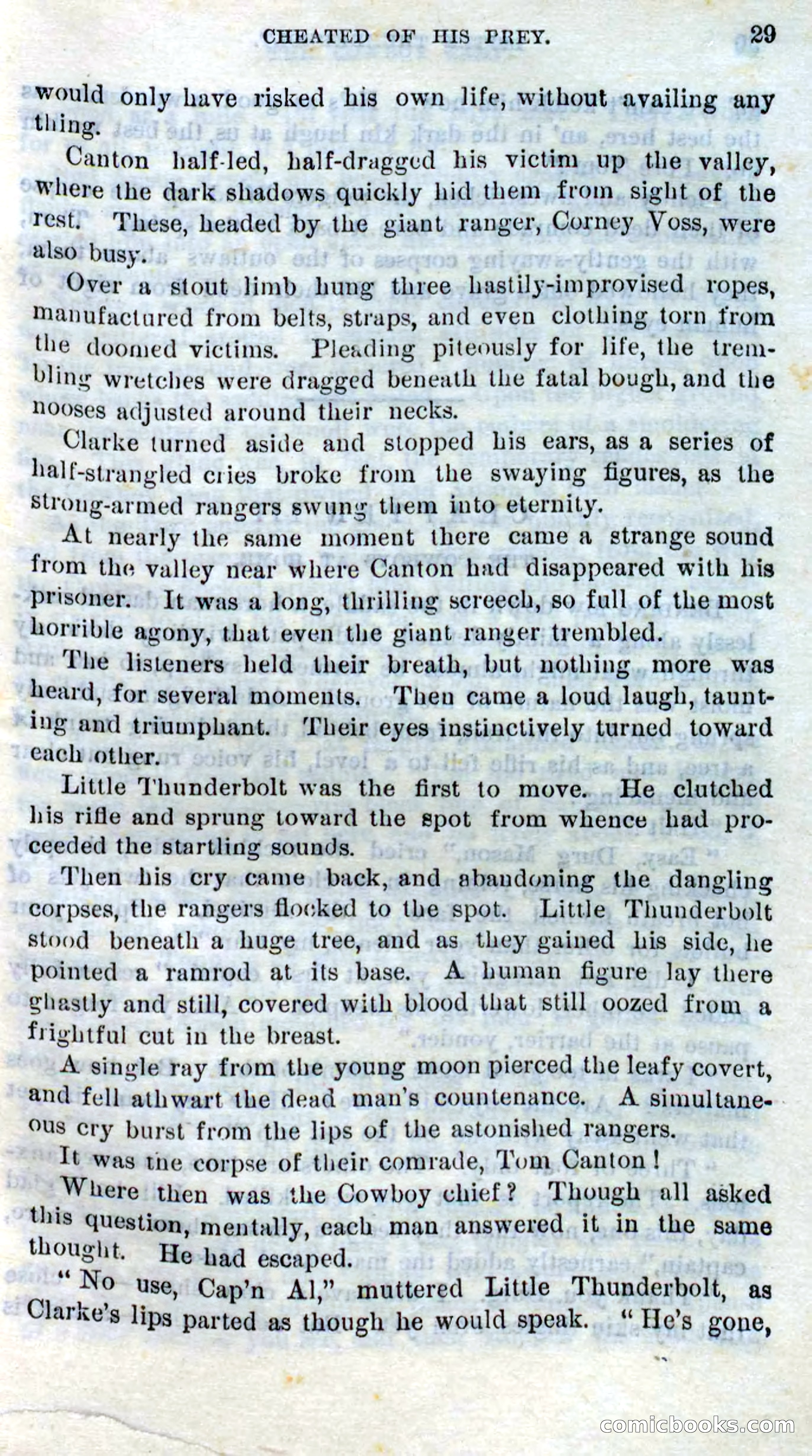 Beadle's Dime Novels No. 273: Little Thunderbolt — page 27 of 100