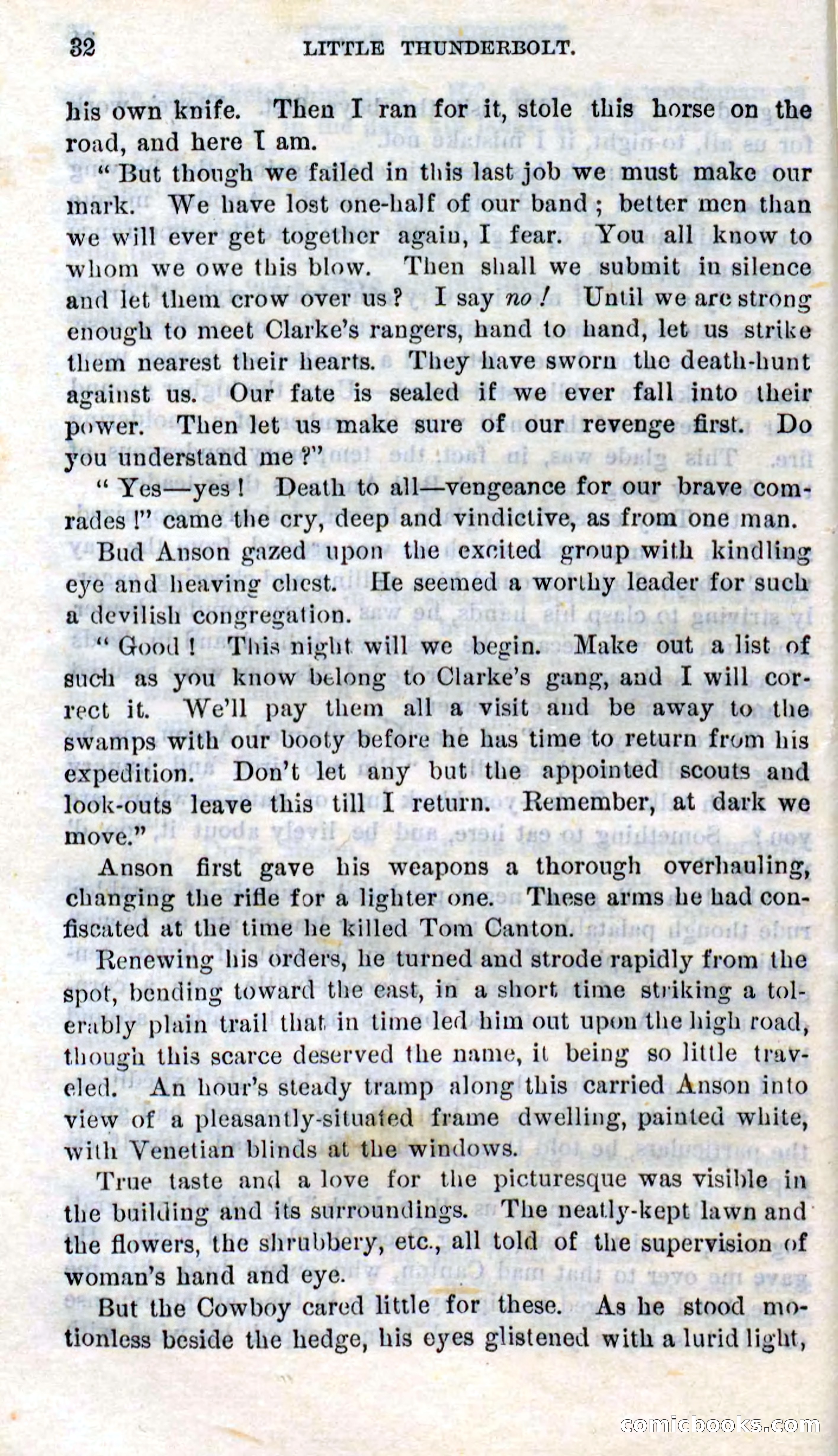 Beadle's Dime Novels No. 273: Little Thunderbolt — page 30 of 100