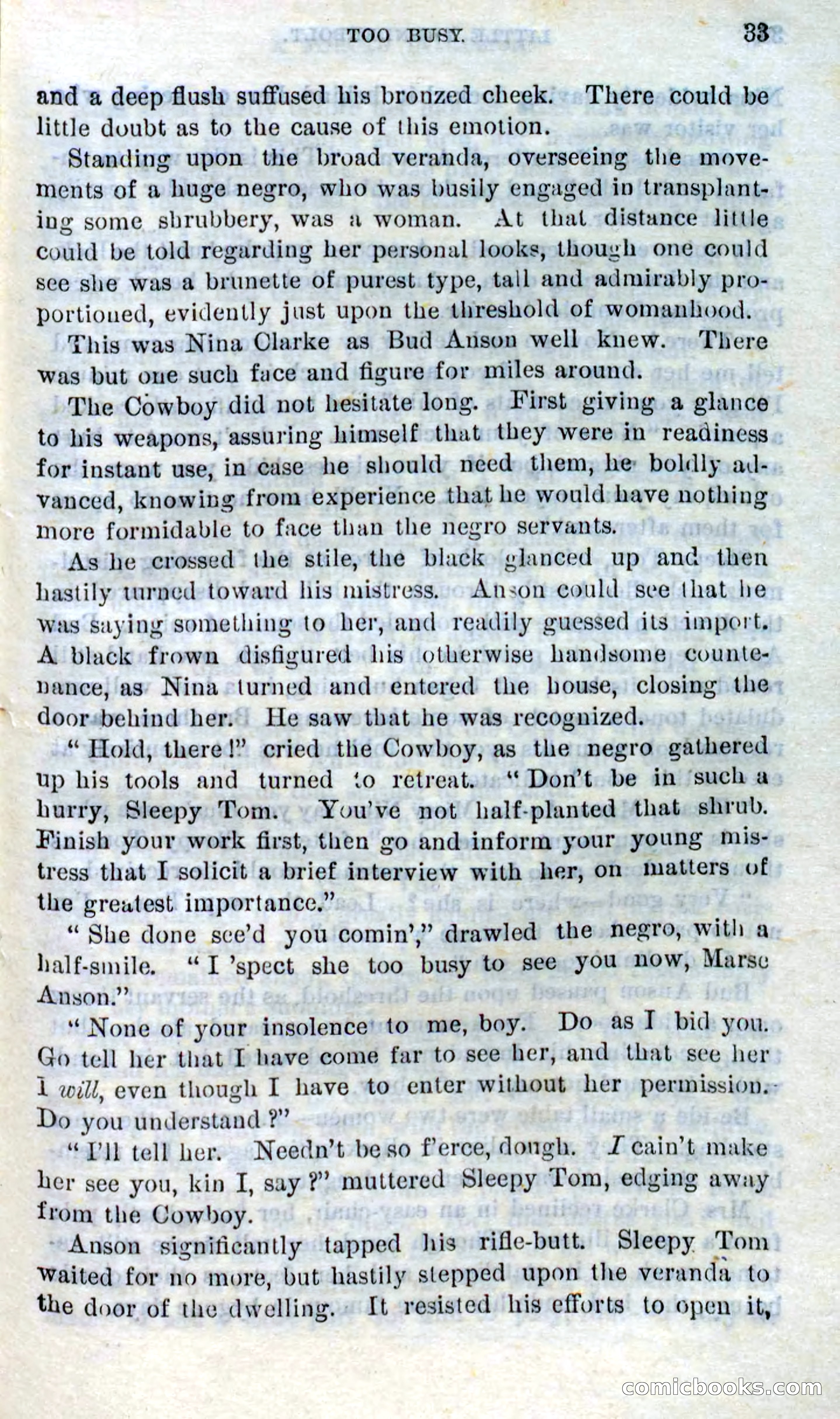 Beadle's Dime Novels No. 273: Little Thunderbolt — page 31 of 100