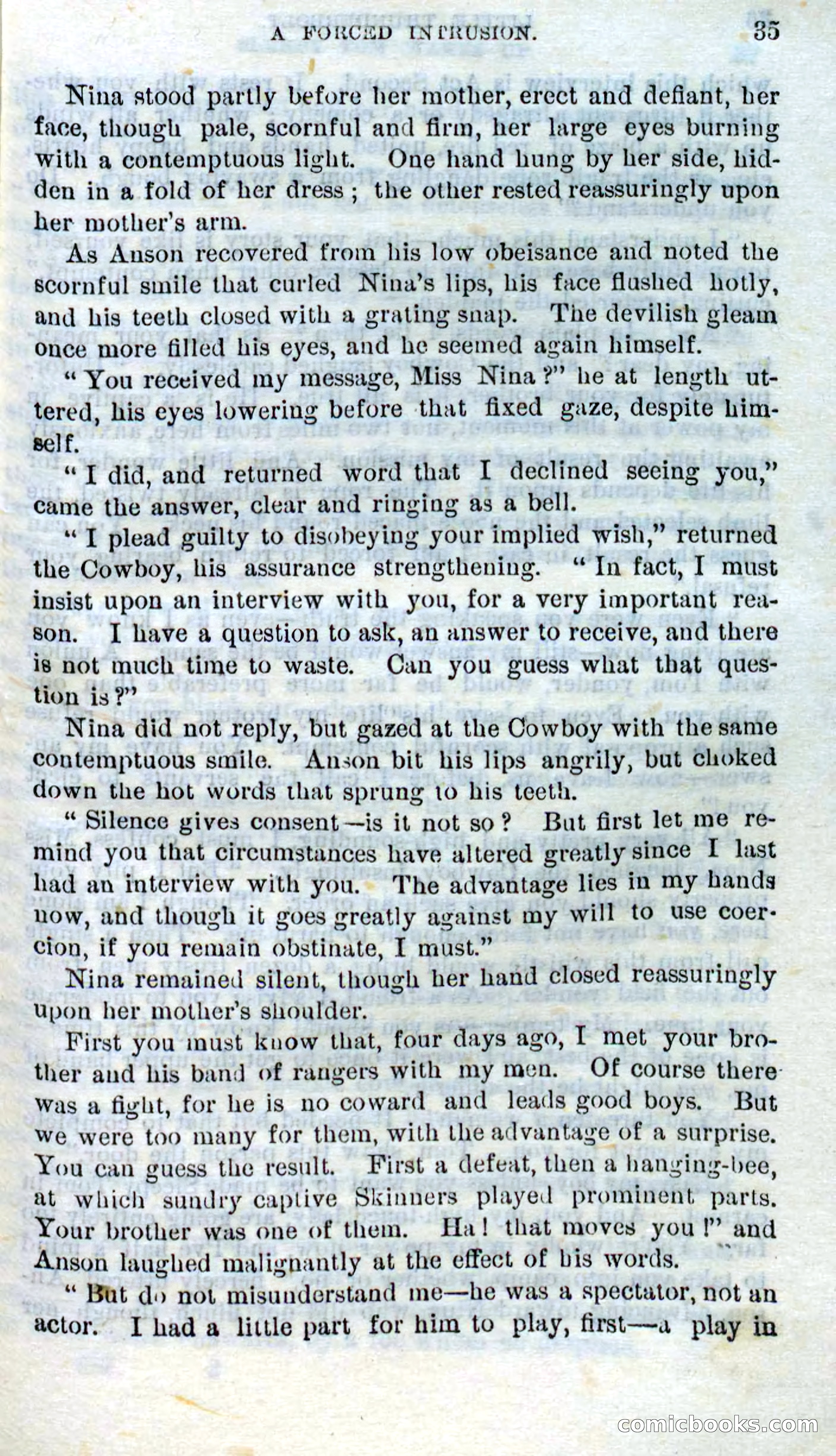 Beadle's Dime Novels No. 273: Little Thunderbolt — page 33 of 100
