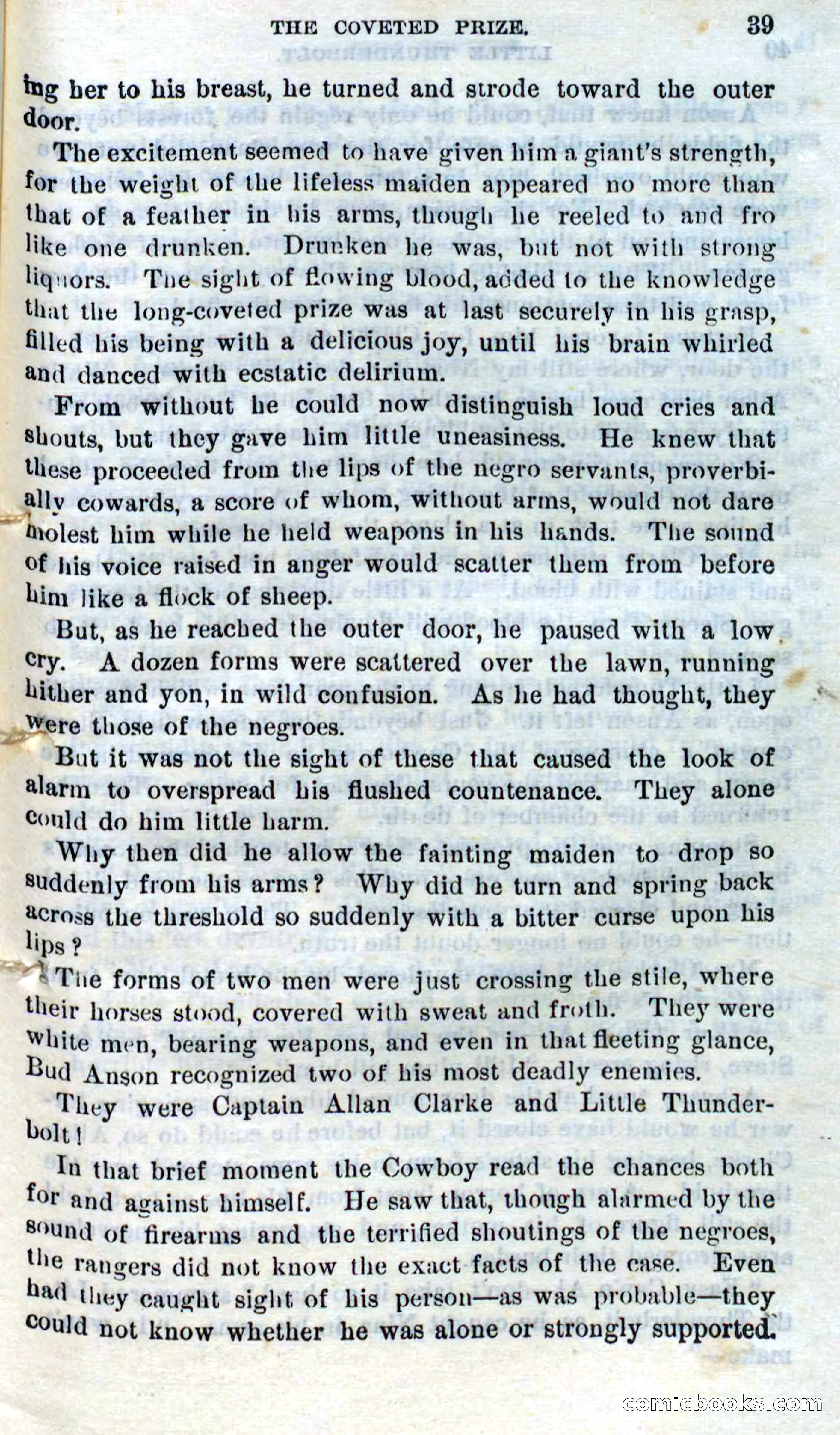 Beadle's Dime Novels No. 273: Little Thunderbolt — page 37 of 100