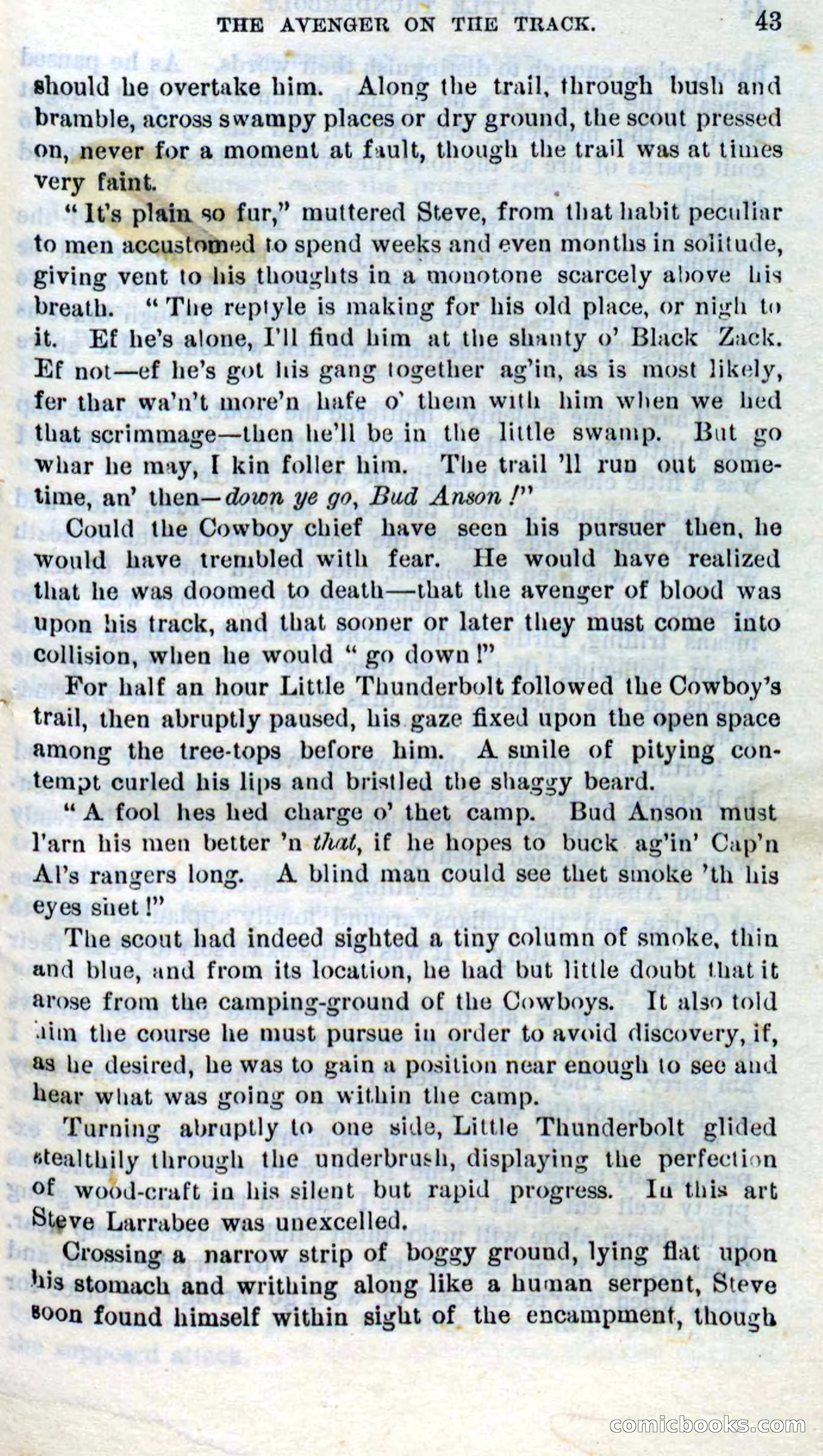 Beadle's Dime Novels No. 273: Little Thunderbolt — page 41 of 100