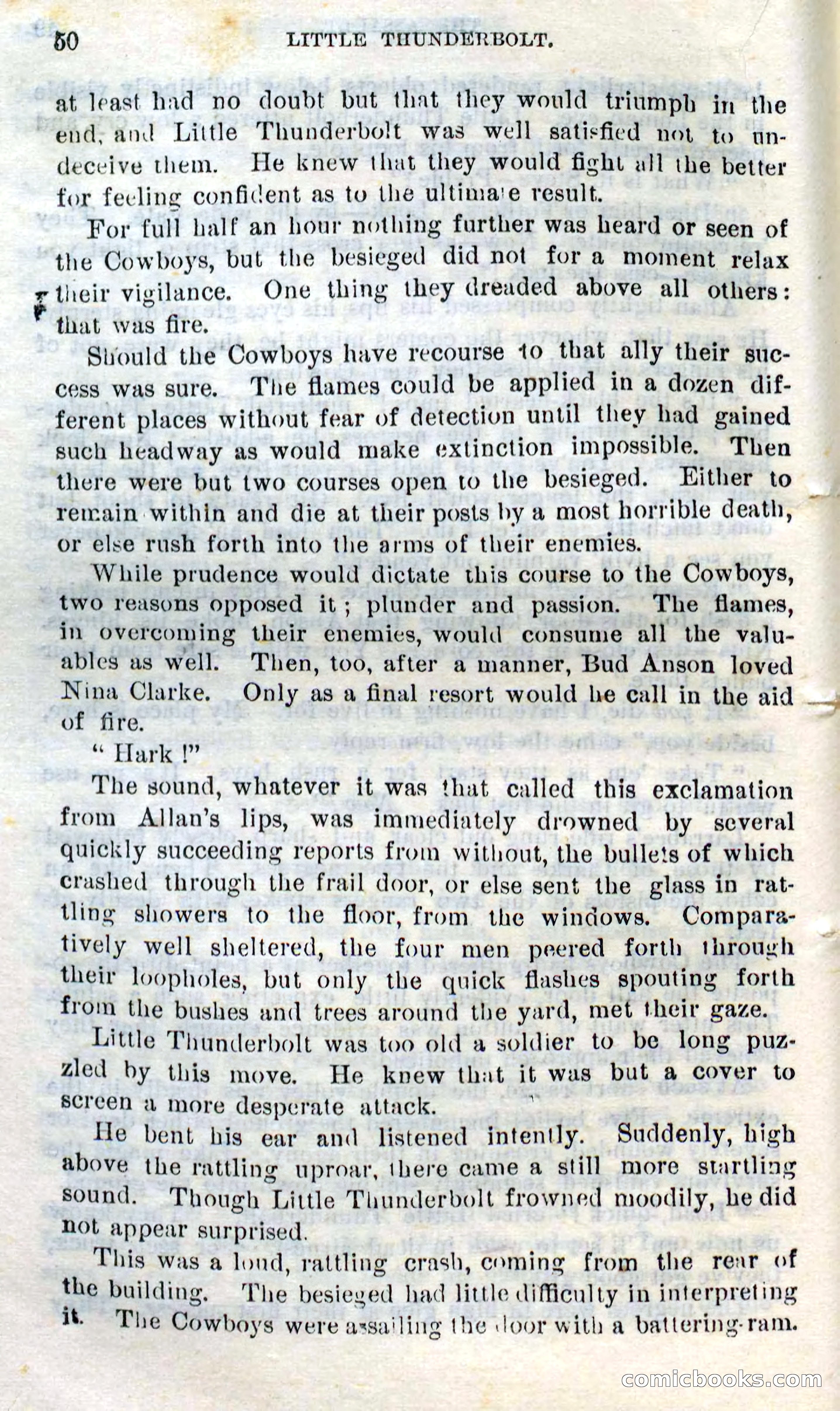 Beadle's Dime Novels No. 273: Little Thunderbolt — page 48 of 100