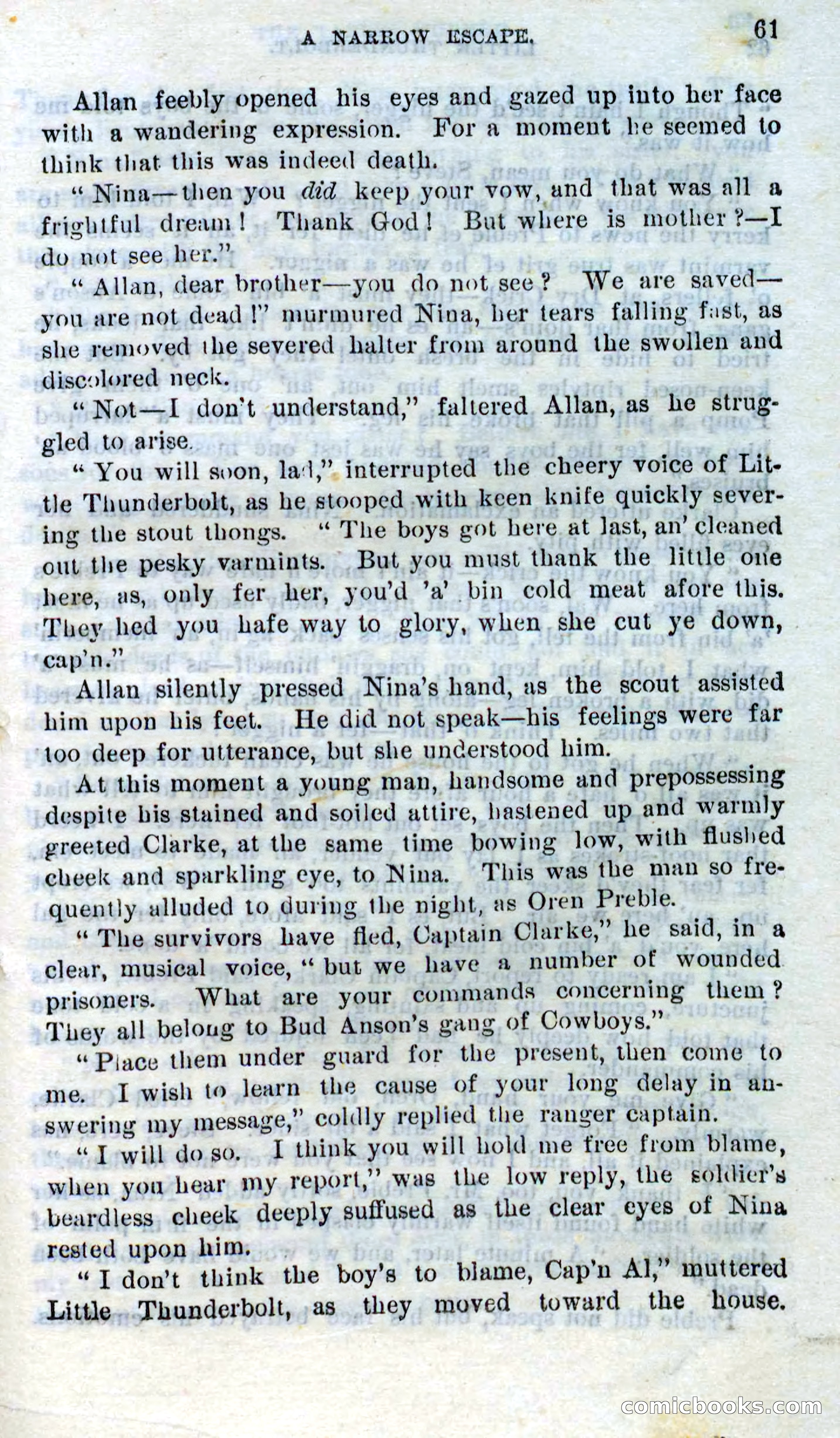 Beadle's Dime Novels No. 273: Little Thunderbolt — page 59 of 100