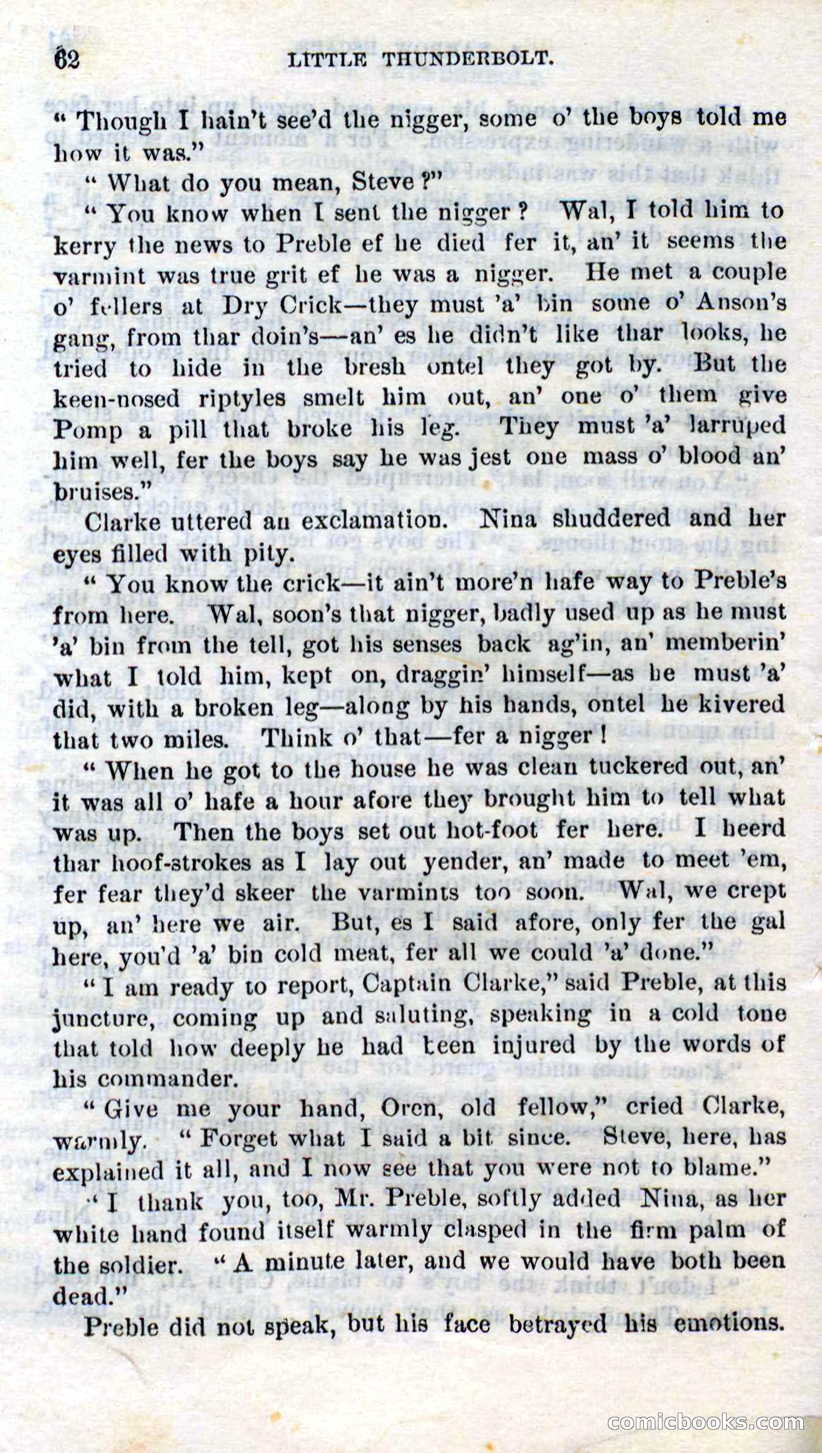 Beadle's Dime Novels No. 273: Little Thunderbolt — page 60 of 100