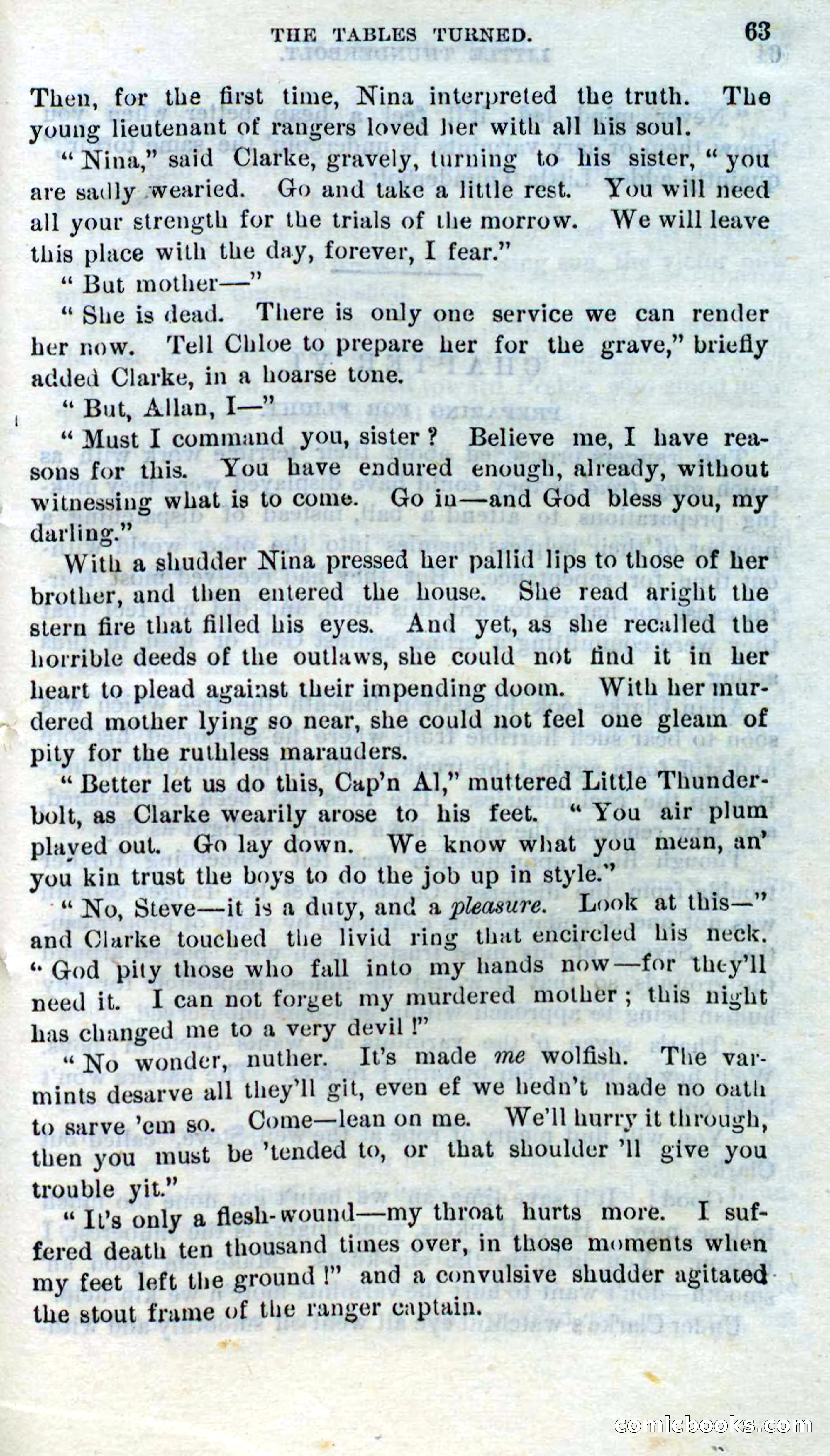 Beadle's Dime Novels No. 273: Little Thunderbolt — page 61 of 100