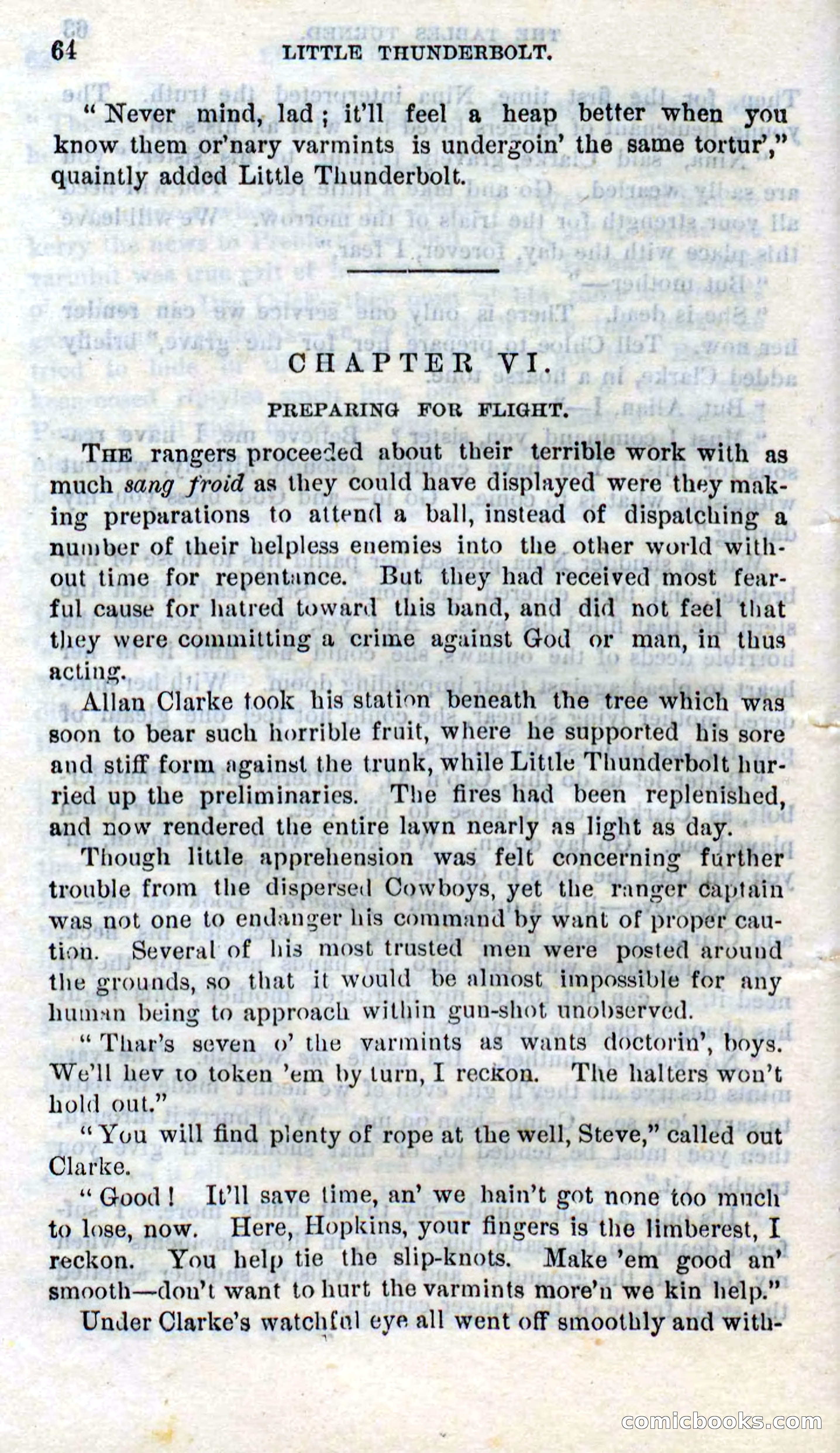 Beadle's Dime Novels No. 273: Little Thunderbolt — page 62 of 100