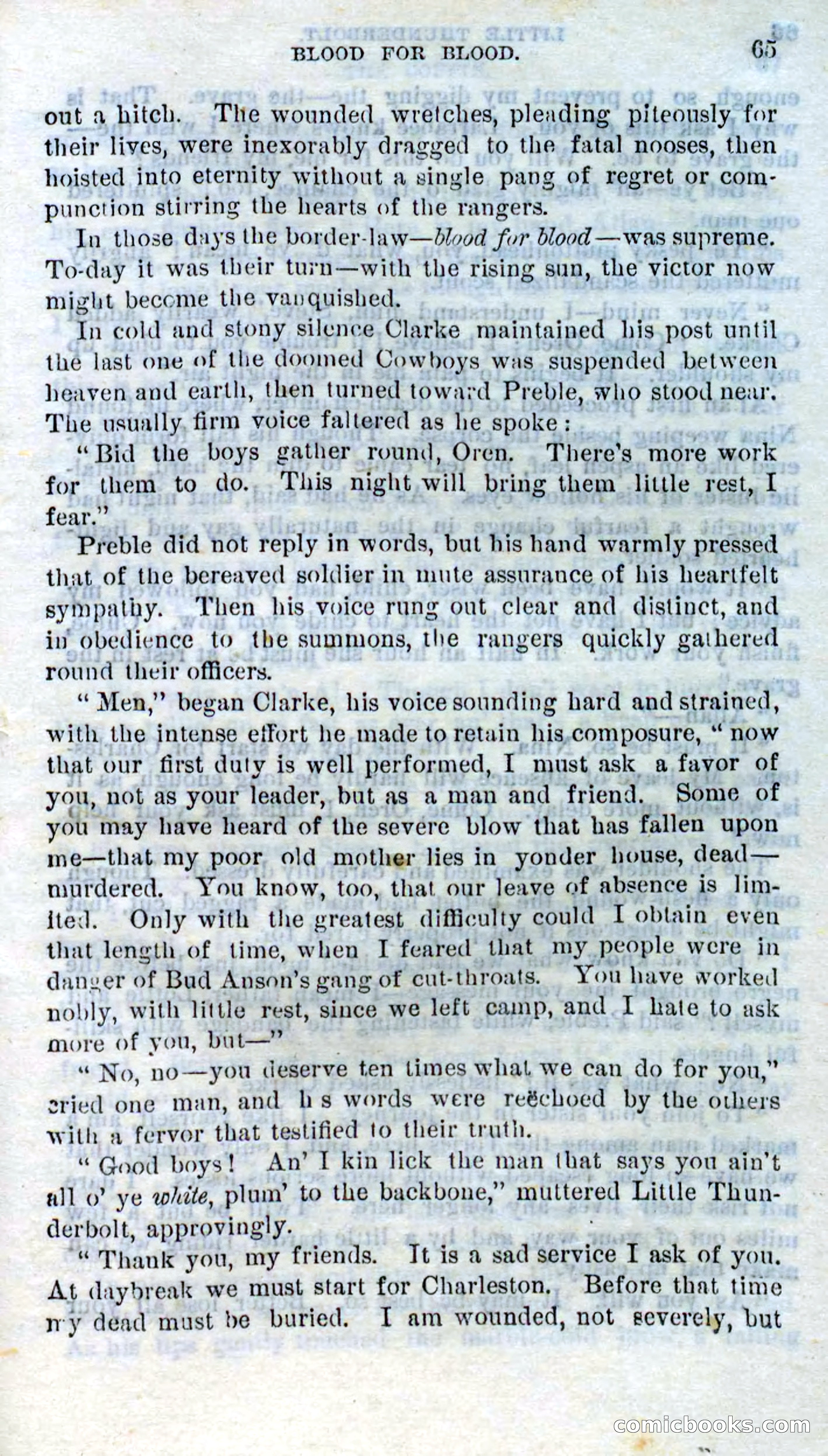 Beadle's Dime Novels No. 273: Little Thunderbolt — page 63 of 100