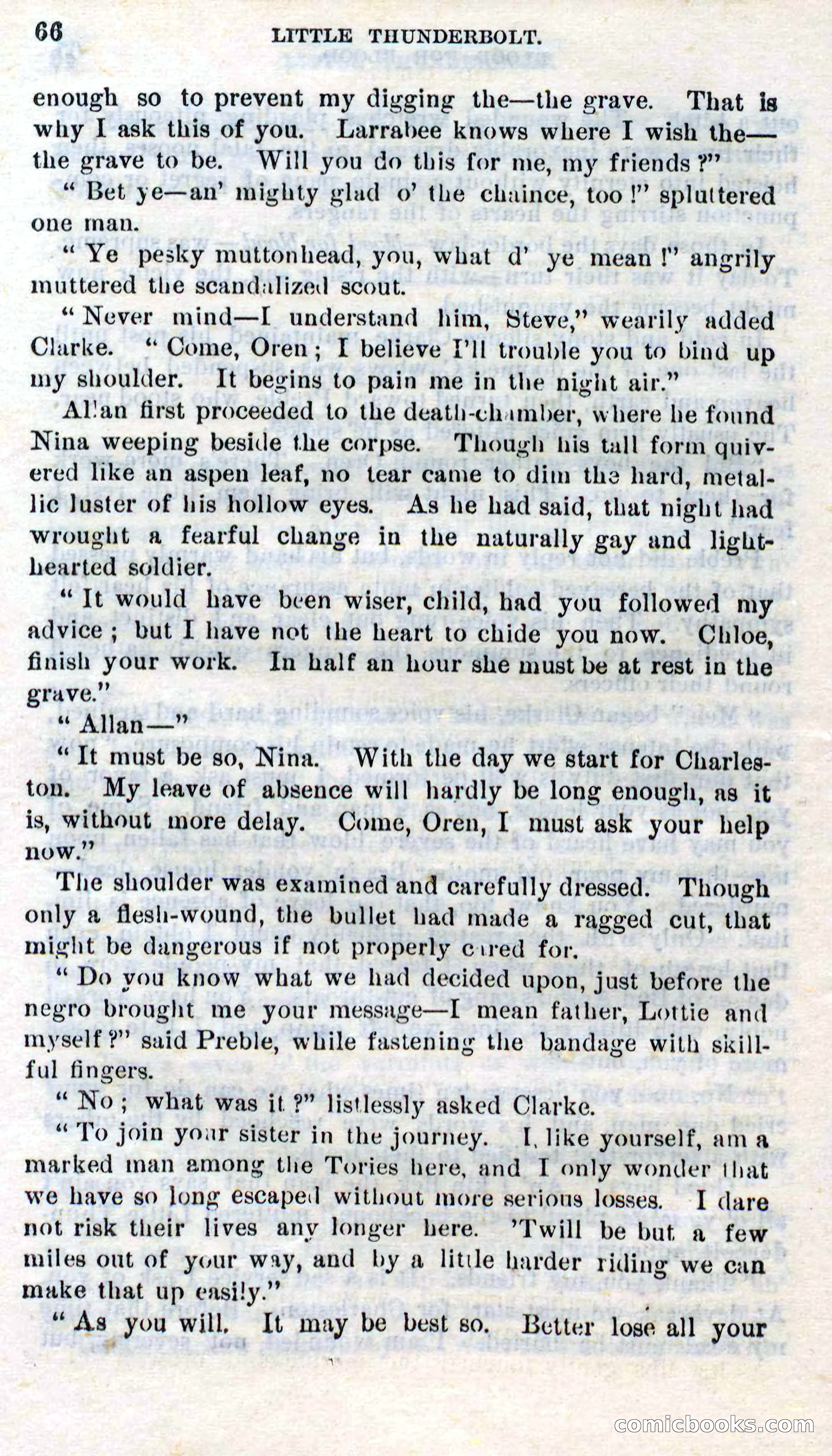 Beadle's Dime Novels No. 273: Little Thunderbolt — page 64 of 100