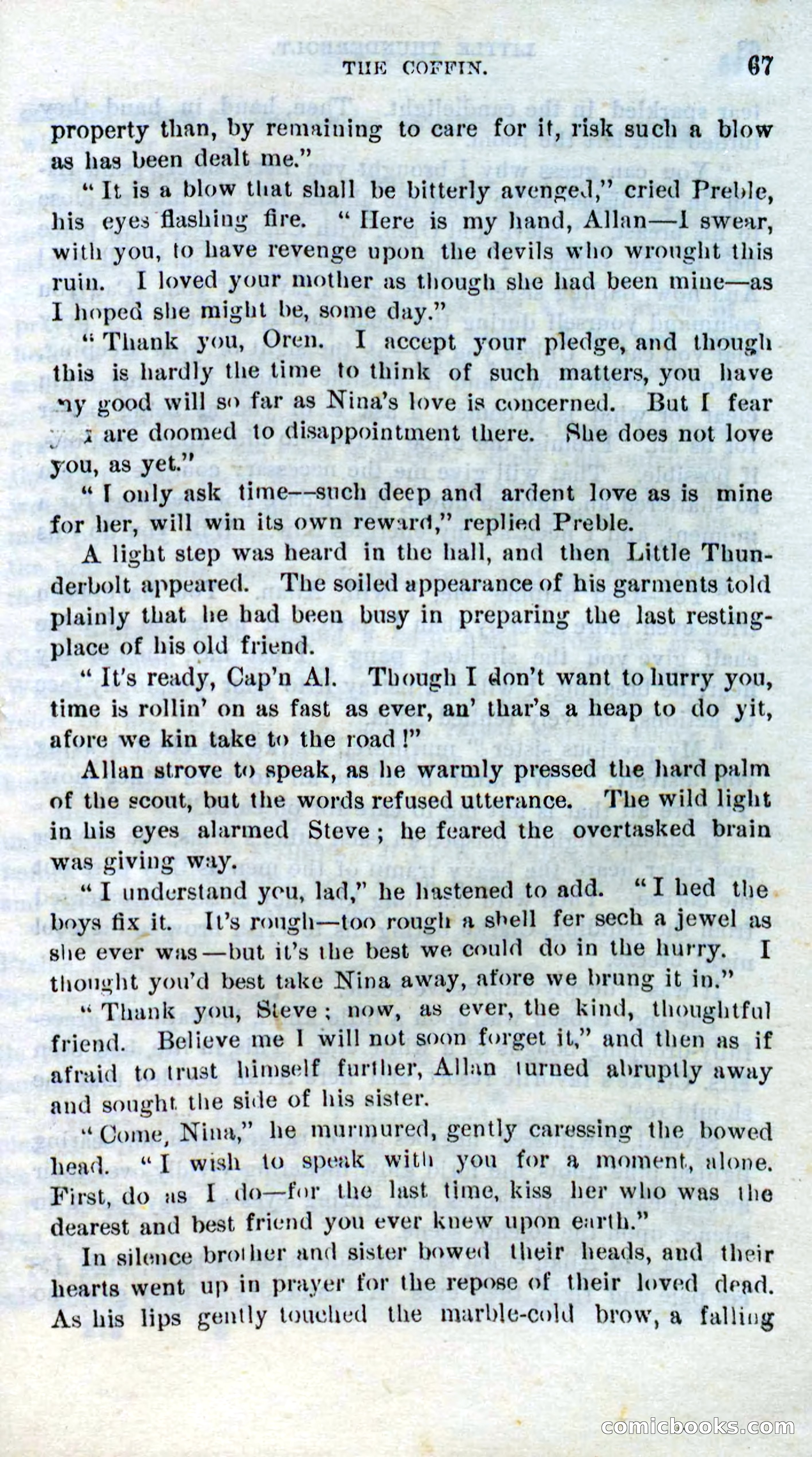 Beadle's Dime Novels No. 273: Little Thunderbolt — page 65 of 100