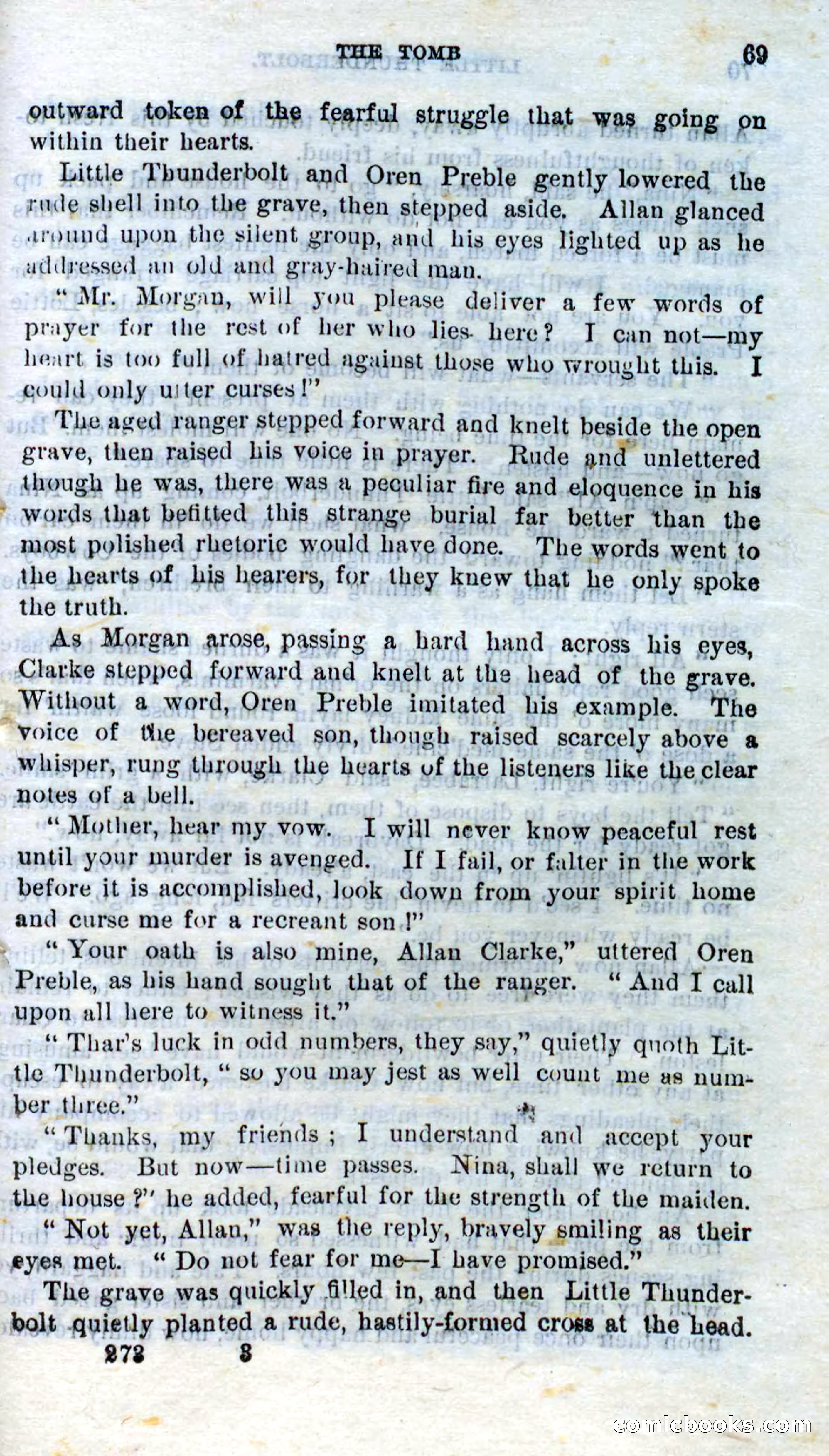 Beadle's Dime Novels No. 273: Little Thunderbolt — page 67 of 100