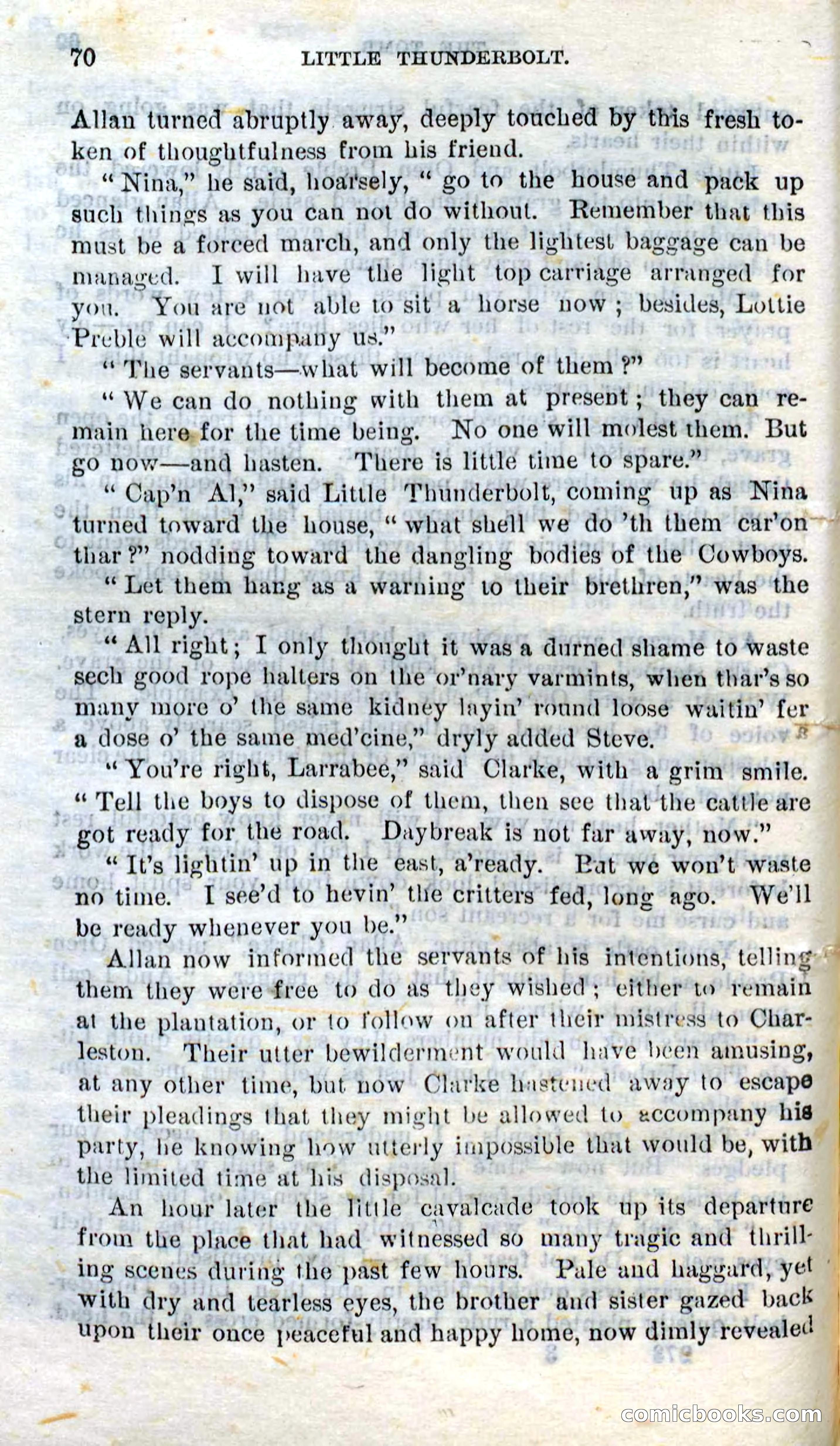 Beadle's Dime Novels No. 273: Little Thunderbolt — page 68 of 100