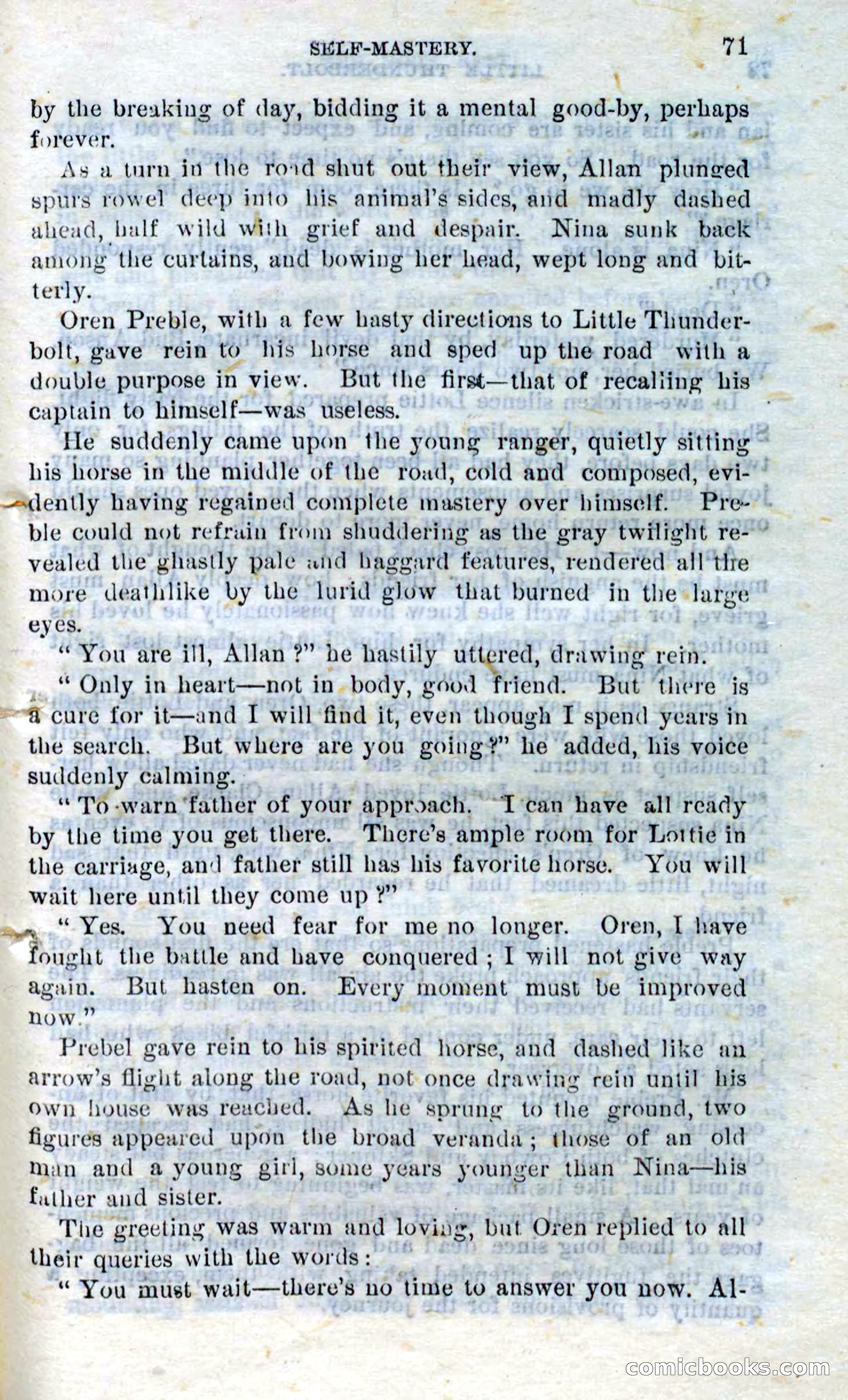 Beadle's Dime Novels No. 273: Little Thunderbolt — page 69 of 100