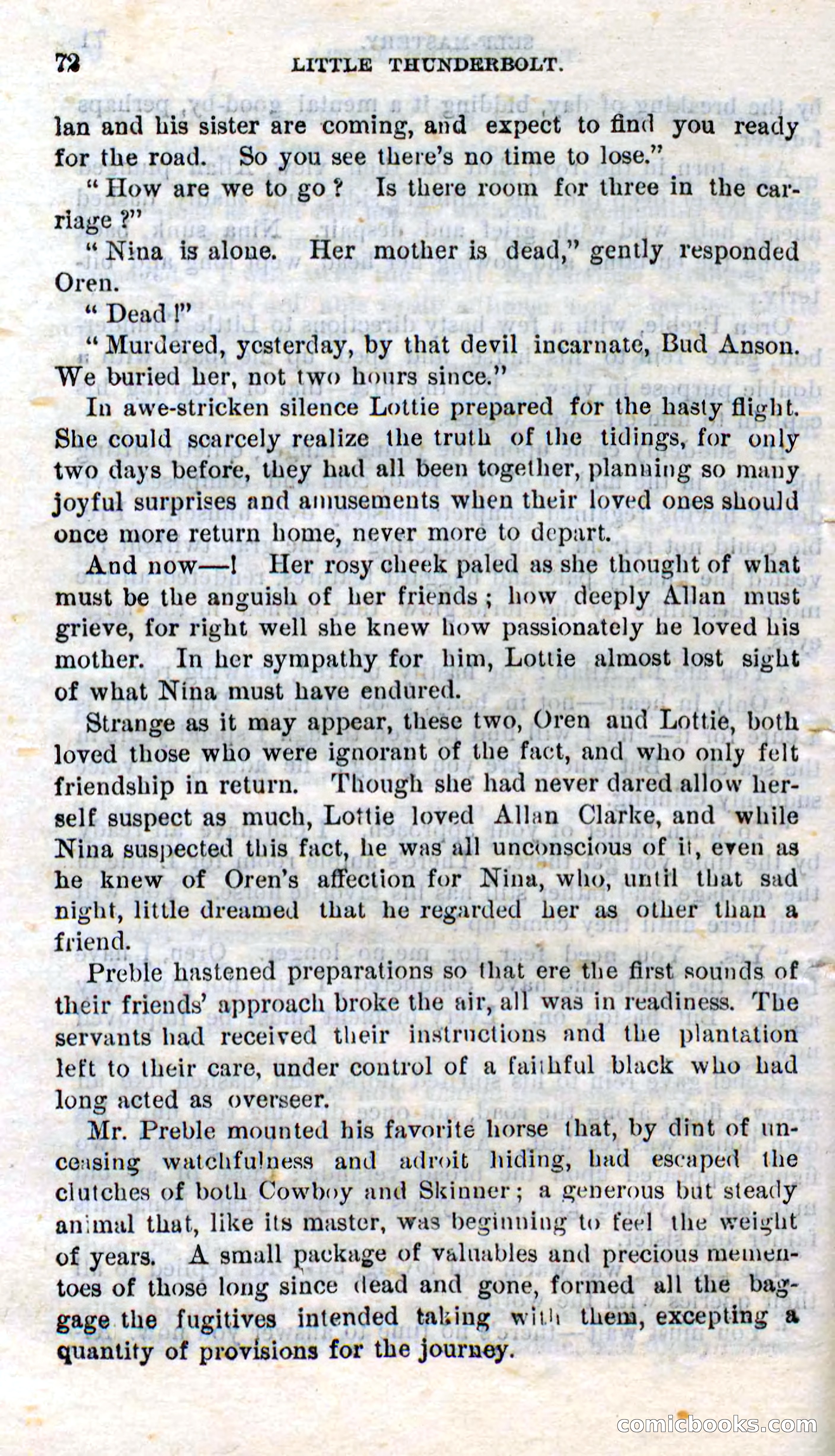 Beadle's Dime Novels No. 273: Little Thunderbolt — page 70 of 100
