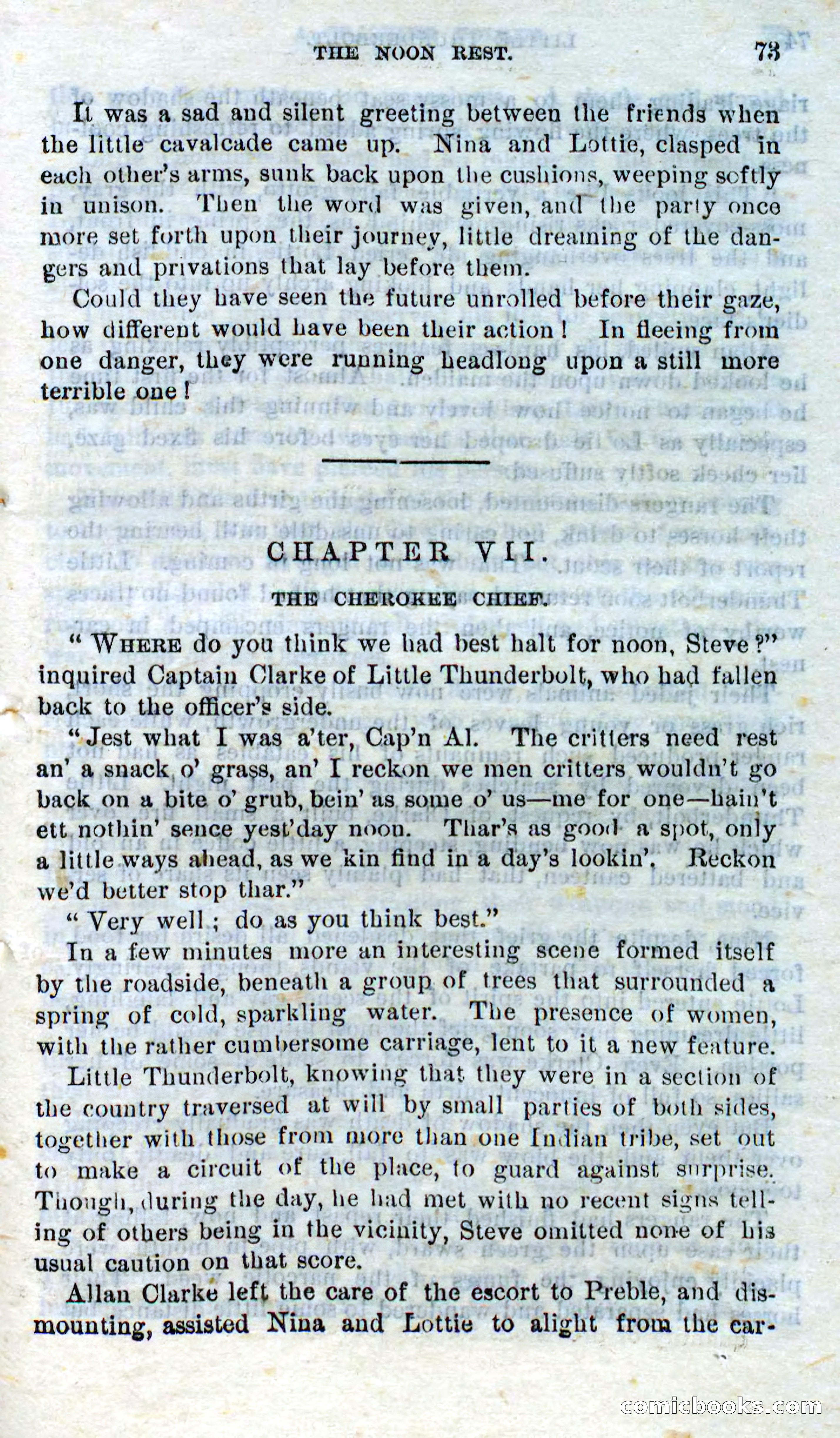Beadle's Dime Novels No. 273: Little Thunderbolt — page 71 of 100